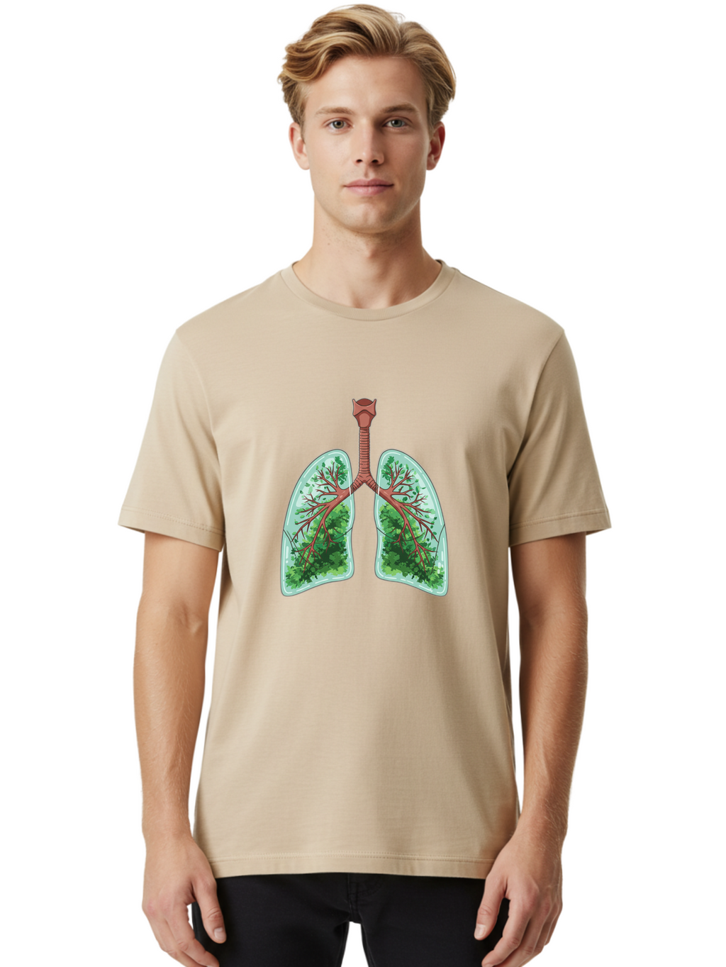 Tree-Lungs Men'S Graphic Tee, 100% Cotton, Comfortable Casual Summer Wear, Machine Washable, Vintage Camera, Old Camera, Antique Camera, Black Camera, Classic Photography, Photography Equipment, Nostalgic Device, Film Camera, Camera Art Ban851