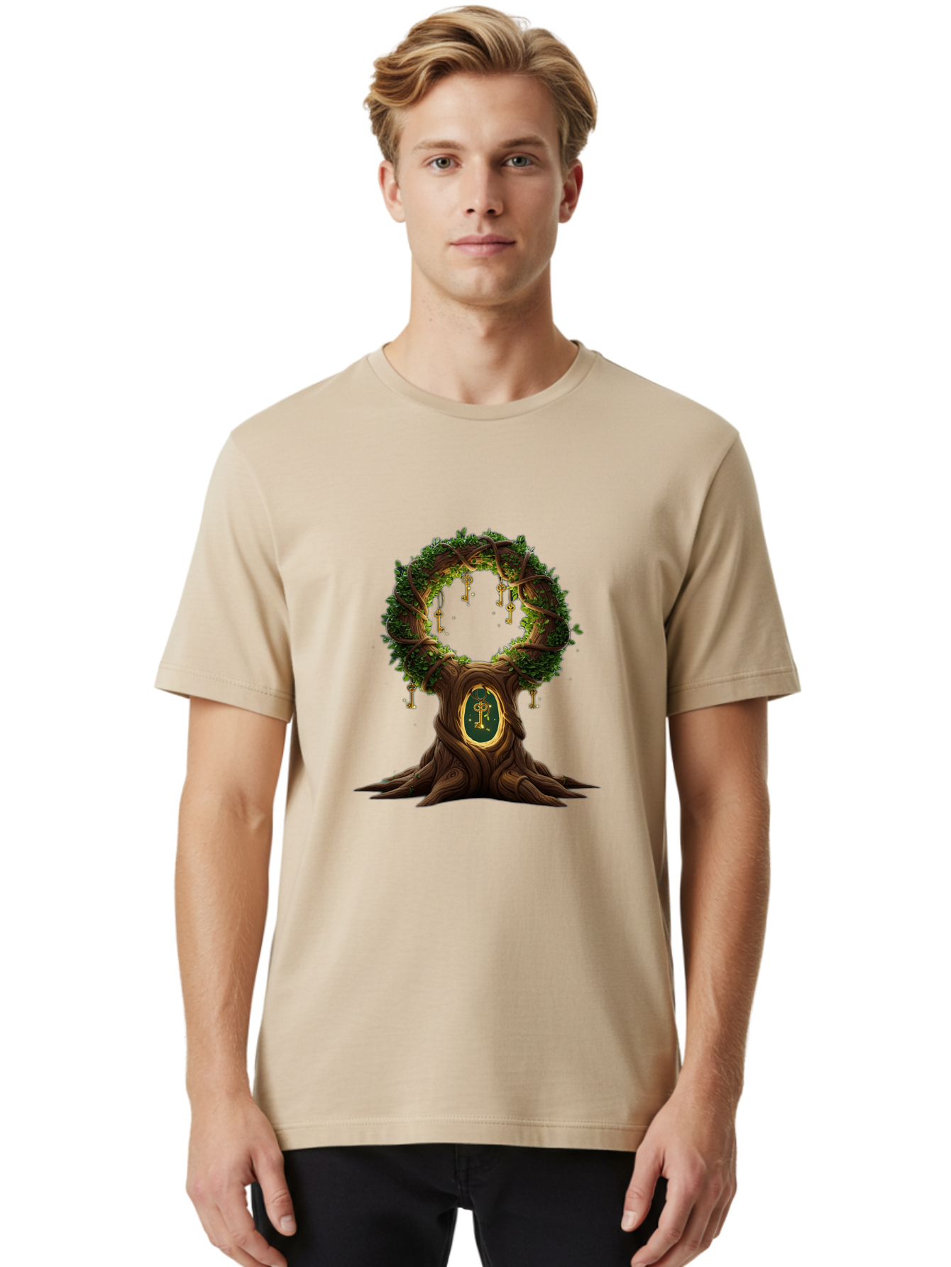 Tree-Of-Keys Men'S Graphic Tee, 100% Cotton, Comfortable Casual Summer Wear, Machine Washable, Vintage Camera, Old Camera, Antique Camera, Black Camera, Classic Photography, Photography Equipment, Nostalgic Device, Film Camera, Camera Art Ban852