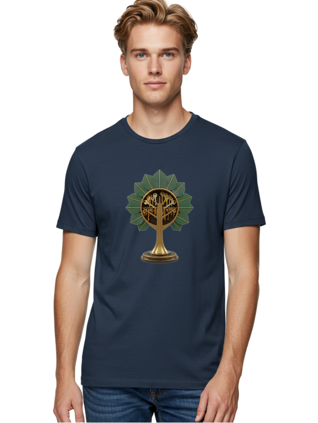 Tree-Of-Life Men'S Graphic Tee, 100% Cotton, Comfortable Casual Summer Wear, Machine Washable, Vintage Camera, Old Camera, Antique Camera, Black Camera, Classic Photography, Photography Equipment, Nostalgic Device, Film Camera, Camera Art Ban854