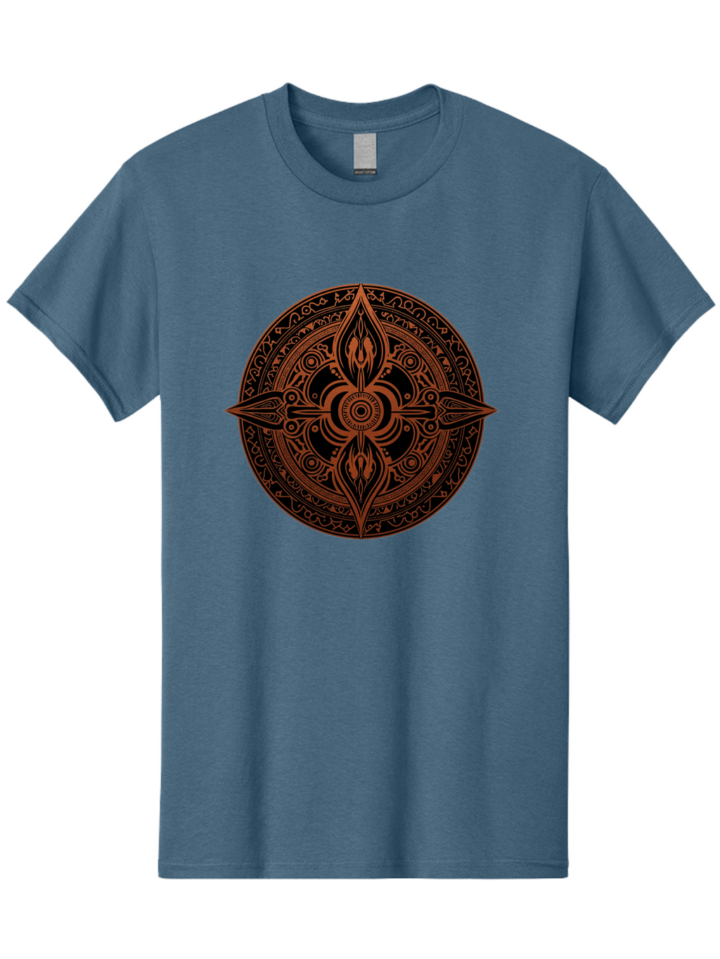 Tribal-Mandala Men'S Graphic Tee, 100% Cotton, Comfortable Casual Summer Wear, Machine Washable, Vintage Camera, Old Camera, Antique Camera, Black Camera, Classic Photography, Photography Equipment, Nostalgic Device, Film Camera, Camera Art Ban857