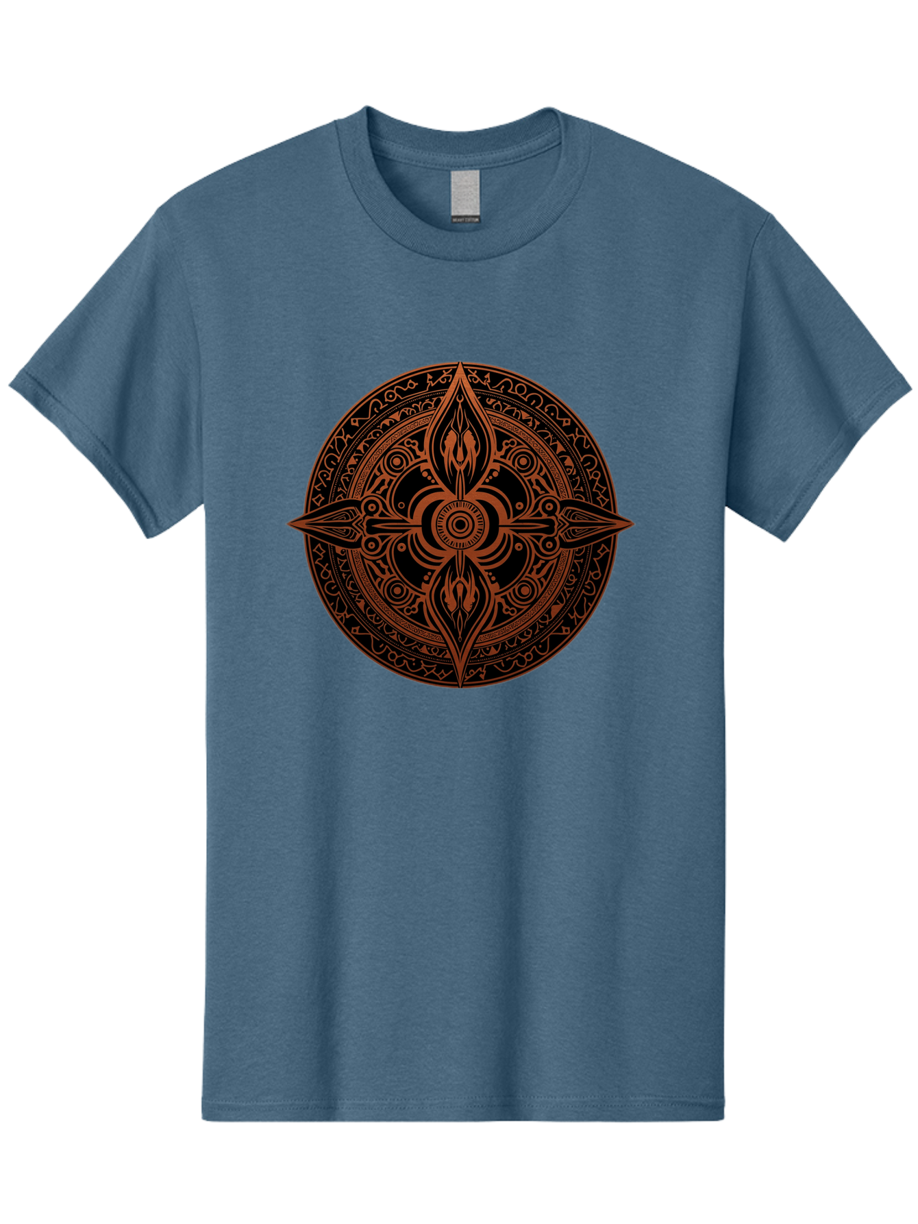 Tribal-Mandala Men'S Graphic Tee, 100% Cotton, Comfortable Casual Summer Wear, Machine Washable, Vintage Camera, Old Camera, Antique Camera, Black Camera, Classic Photography, Photography Equipment, Nostalgic Device, Film Camera, Camera Art Ban857