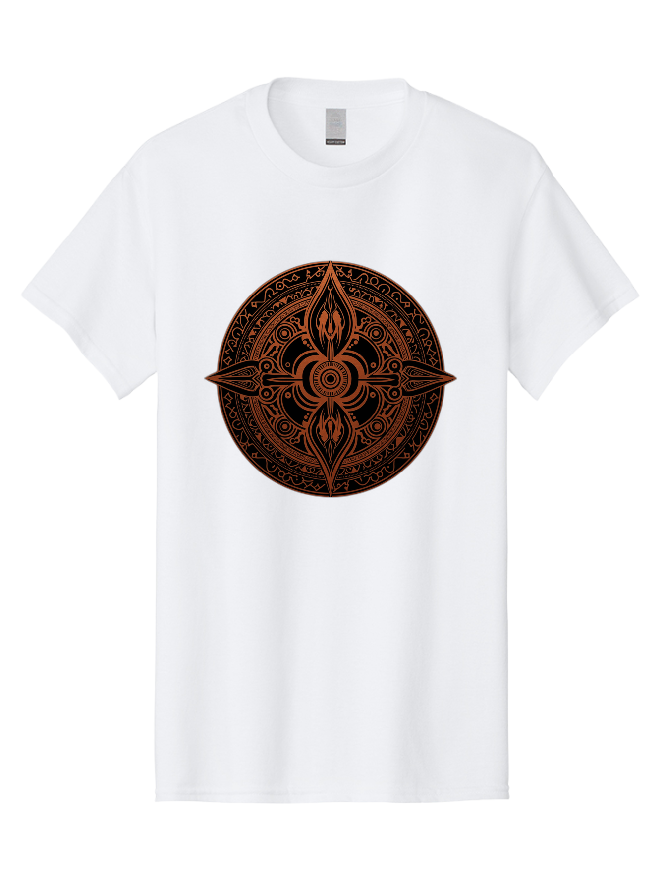 Tribal-Mandala Men'S Graphic Tee, 100% Cotton, Comfortable Casual Summer Wear, Machine Washable, Vintage Camera, Old Camera, Antique Camera, Black Camera, Classic Photography, Photography Equipment, Nostalgic Device, Film Camera, Camera Art Ban857