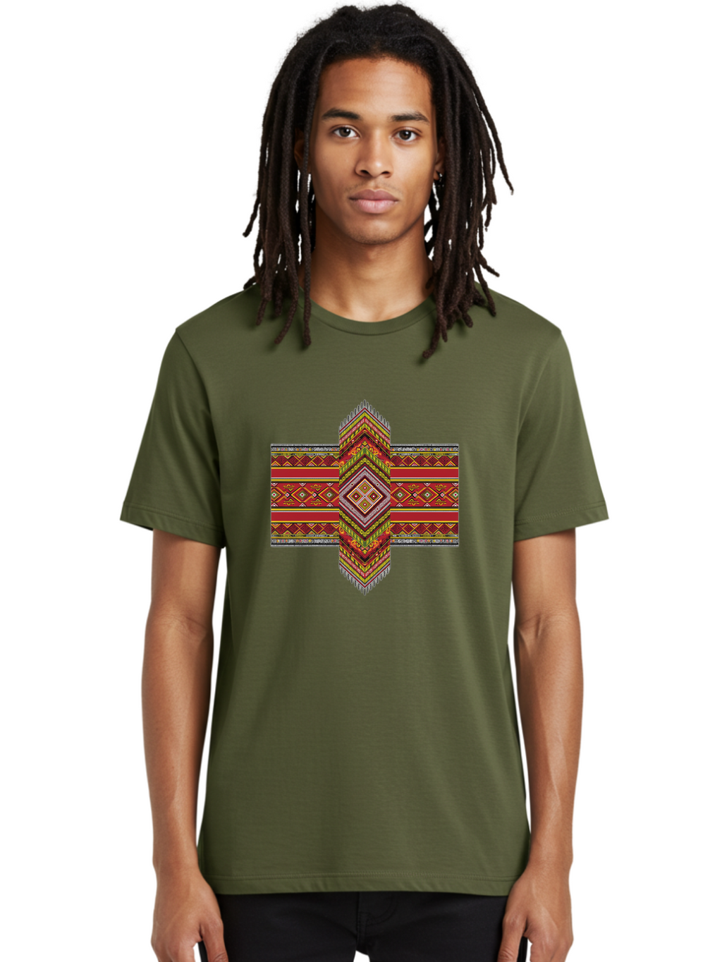 Tribal-Pattern-Cross Men'S Graphic Tee, 100% Cotton, Comfortable Casual Summer Wear, Machine Washable, Vintage Camera, Old Camera, Antique Camera, Black Camera, Classic Photography, Photography Equipment, Nostalgic Device, Film Camera, Ban858
