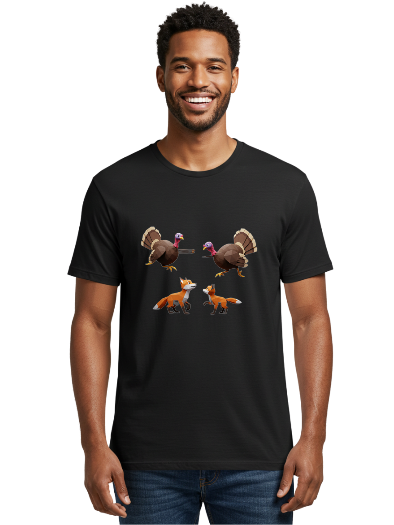 Turkeys-And-Foxes Men'S Graphic Tee, 100% Cotton, Comfortable Casual Summer Wear, Machine Washable, Vintage Camera, Old Camera, Antique Camera, Black Camera, Classic Photography, Photography Equipment, Nostalgic Device, Film Camera, Camera Art Ban866