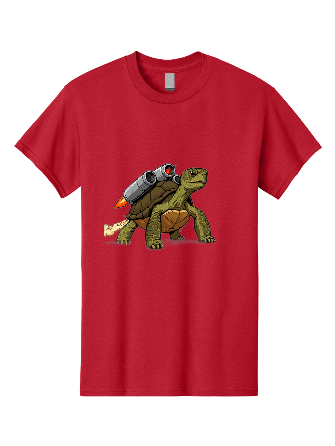 Turtle-Rocket-2 Men'S Graphic Tee, 100% Cotton, Comfortable Casual Summer Wear, Machine Washable, Vintage Camera, Old Camera, Antique Camera, Black Camera, Classic Photography, Photography Equipment, Nostalgic Device, Film Camera, Camera Art Ban868