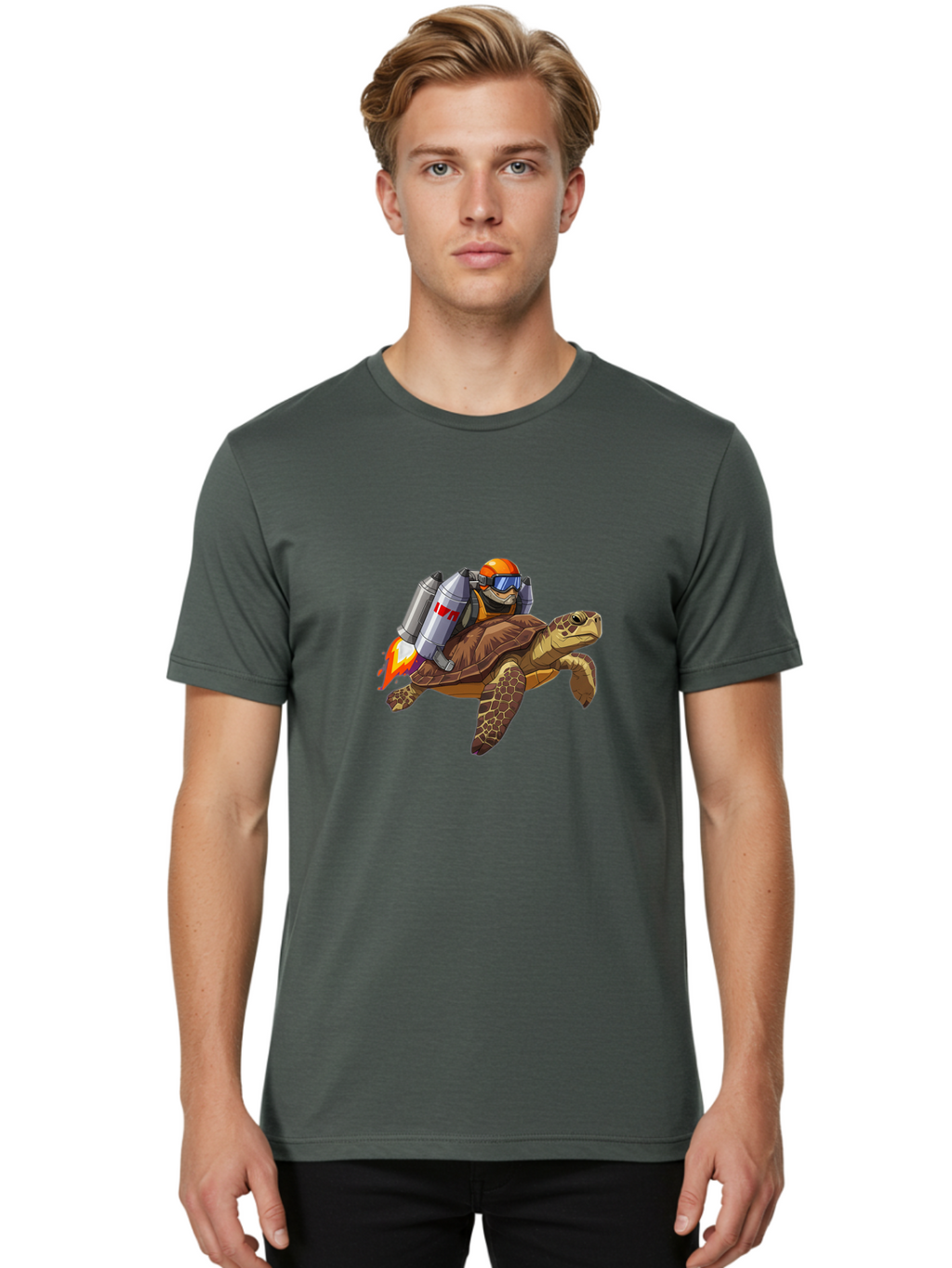 Turtle-Rocket Men'S Graphic Tee, 100% Cotton, Comfortable Casual Summer Wear, Machine Washable, Vintage Camera, Old Camera, Antique Camera, Black Camera, Classic Photography, Photography Equipment, Nostalgic Device, Film Camera, Camera Art Ban869