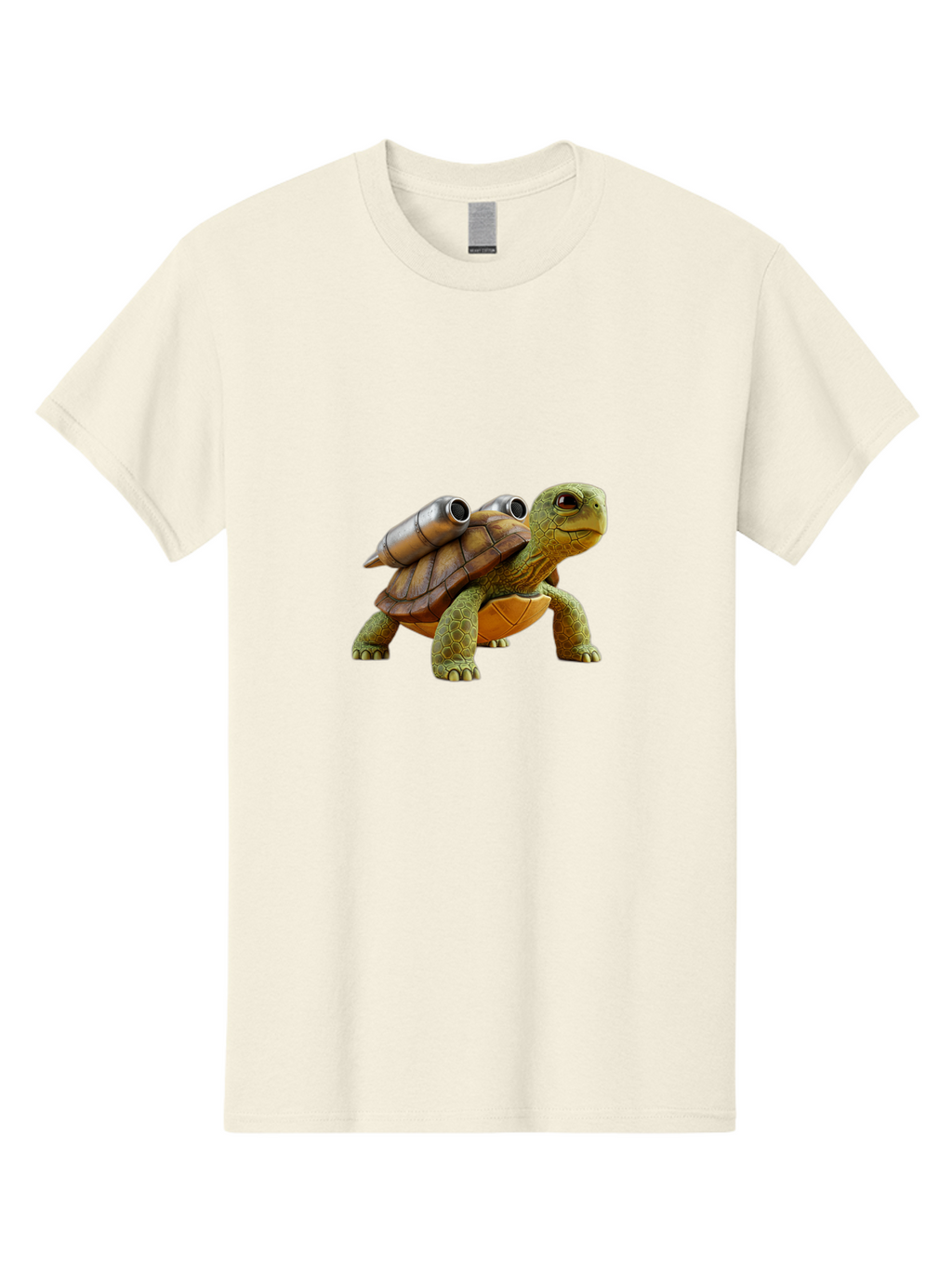 Turtle-With-Cannons Men'S Graphic Tee, 100% Cotton, Comfortable Casual Summer Wear, Machine Washable, Vintage Camera, Old Camera, Antique Camera, Black Camera, Classic Photography, Photography Equipment, Nostalgic Device, Film Camera, Ban870