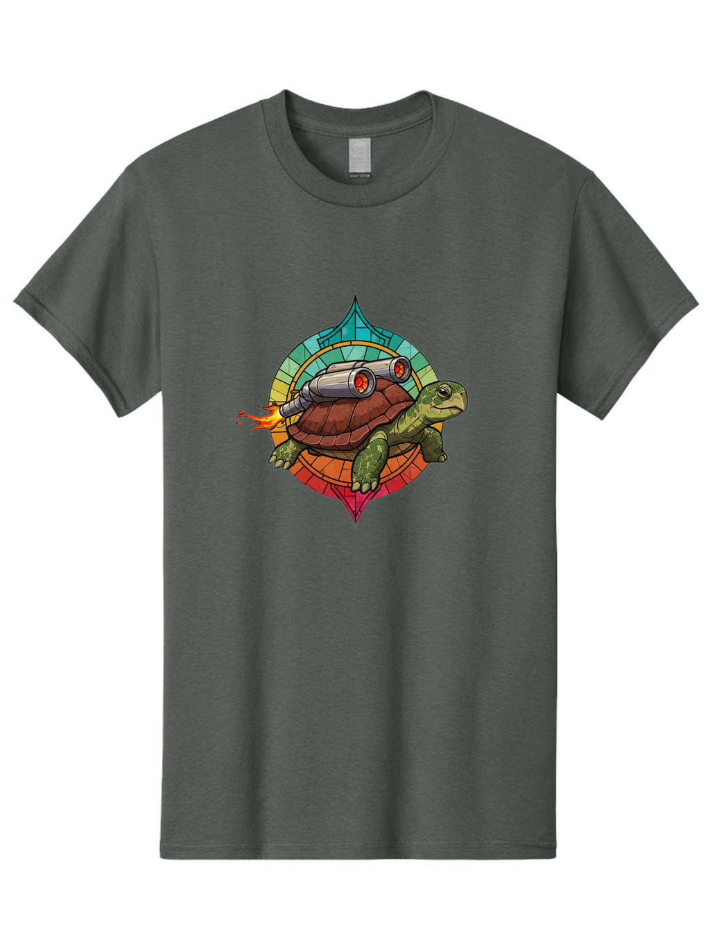 Turtle-With-Rocket Men'S Graphic Tee, 100% Cotton, Comfortable Casual Summer Wear, Machine Washable, Vintage Camera, Old Camera, Antique Camera, Black Camera, Classic Photography, Photography Equipment, Nostalgic Device, Film Camera, Ban875