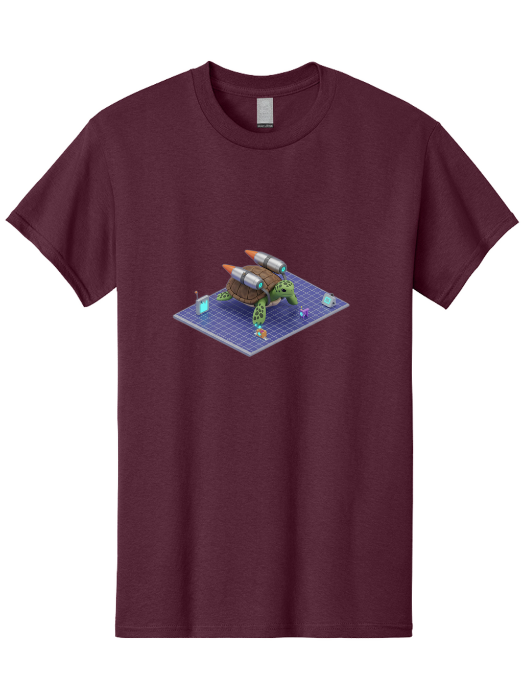 Turtle-With-Rockets Men'S Graphic Tee, 100% Cotton, Comfortable Casual Summer Wear, Machine Washable, Vintage Camera, Old Camera, Antique Camera, Black Camera, Classic Photography, Photography Equipment, Nostalgic Device, Film Camera, Ban876