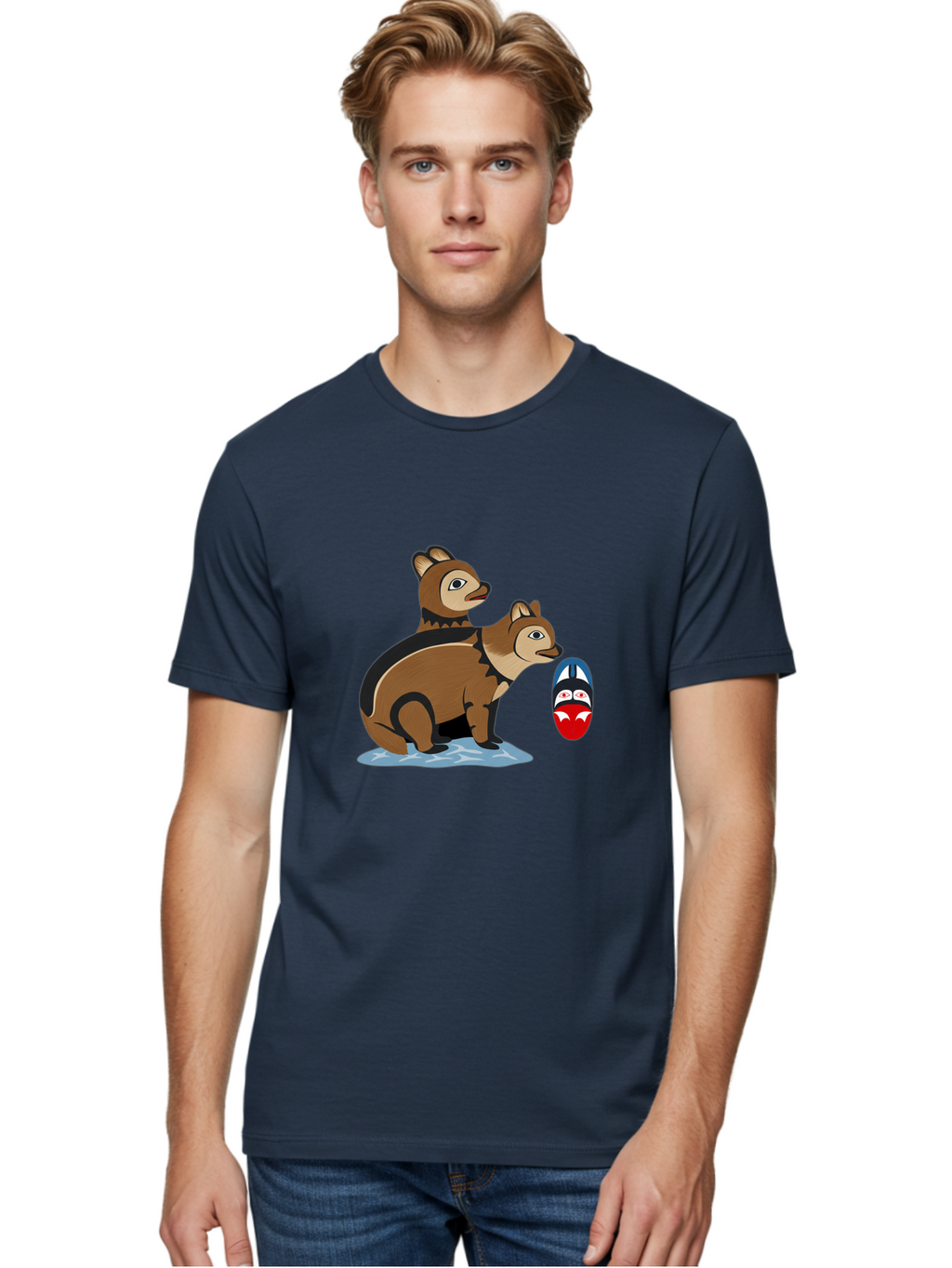 Two-Beavers-And-Egg Men'S Graphic Tee, 100% Cotton, Comfortable Casual Summer Wear, Machine Washable, Vintage Camera, Old Camera, Antique Camera, Black Camera, Classic Photography, Photography Equipment, Nostalgic Device, Film Camera, Ban879