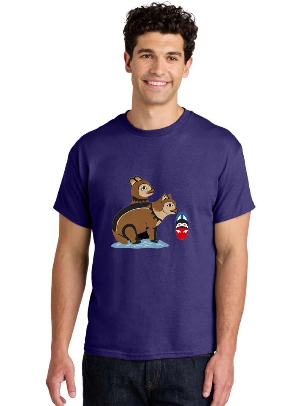 Two-Beavers-And-Egg Men'S Graphic Tee, 100% Cotton, Comfortable Casual Summer Wear, Machine Washable, Vintage Camera, Old Camera, Antique Camera, Black Camera, Classic Photography, Photography Equipment, Nostalgic Device, Film Camera, Ban879