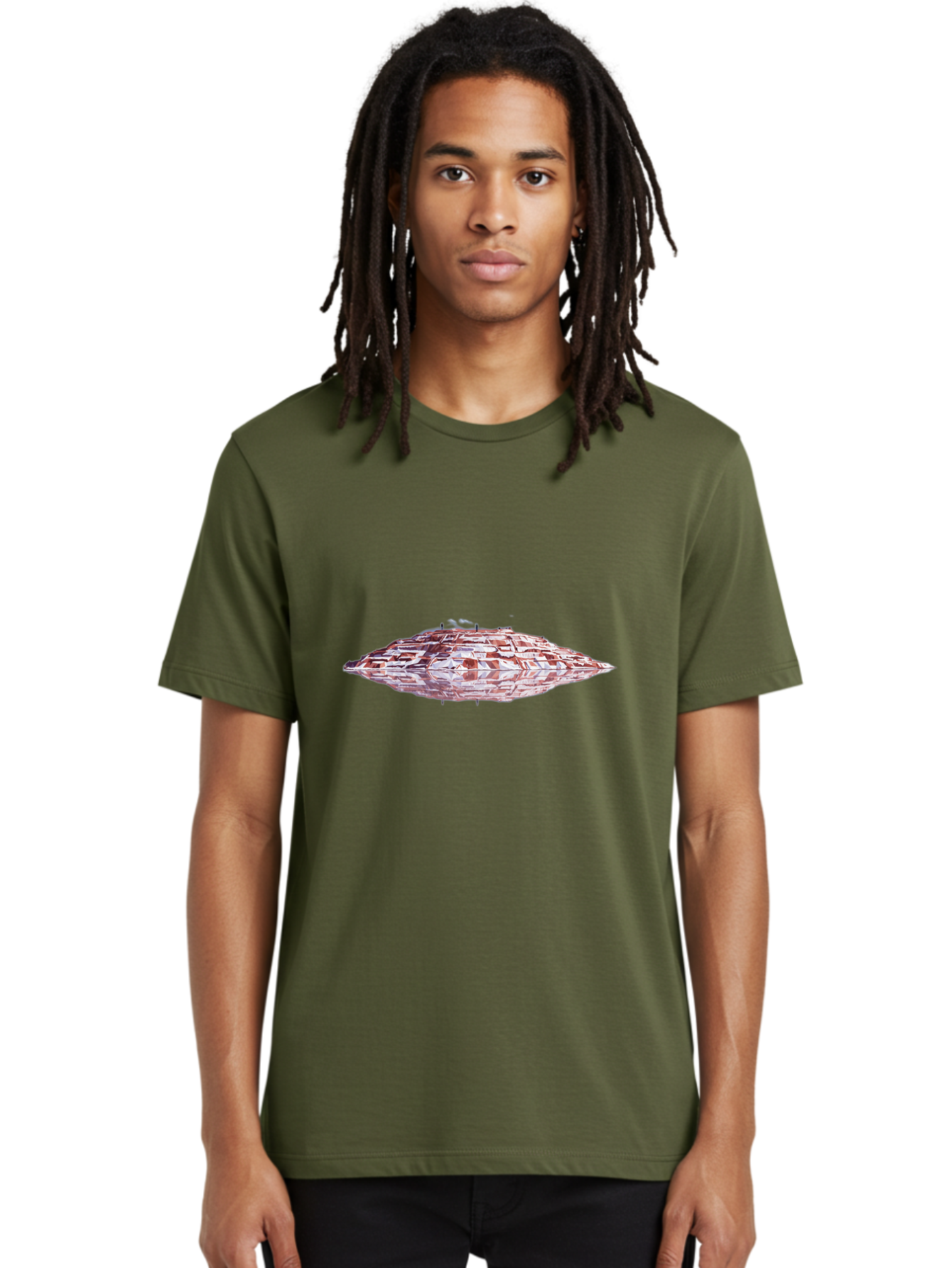 Ufo-Spaceship Men'S Graphic Tee, 100% Cotton, Comfortable Casual Summer Wear, Machine Washable, Vintage Camera, Old Camera, Antique Camera, Black Camera, Classic Photography, Photography Equipment, Nostalgic Device, Film Camera, Camera Art Ban883