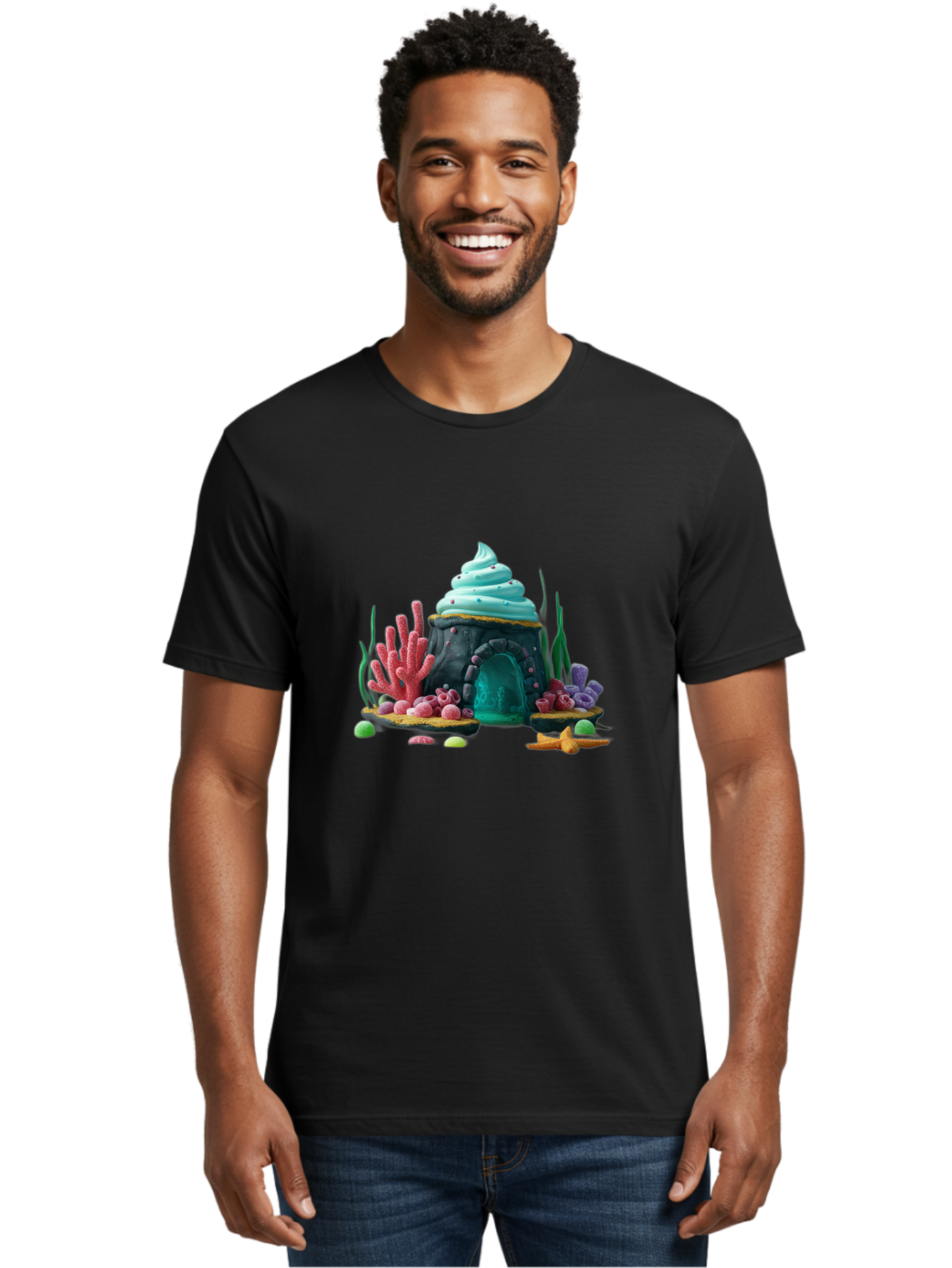 Underwater-Ice-Cream-Castle Men'S Graphic Tee, 100% Cotton, Comfortable Casual Summer Wear, Machine Washable, Vintage Camera, Old Camera, Antique Camera, Black Camera, Classic Photography, Photography Equipment, Nostalgic Device, Film Camera, Ban887