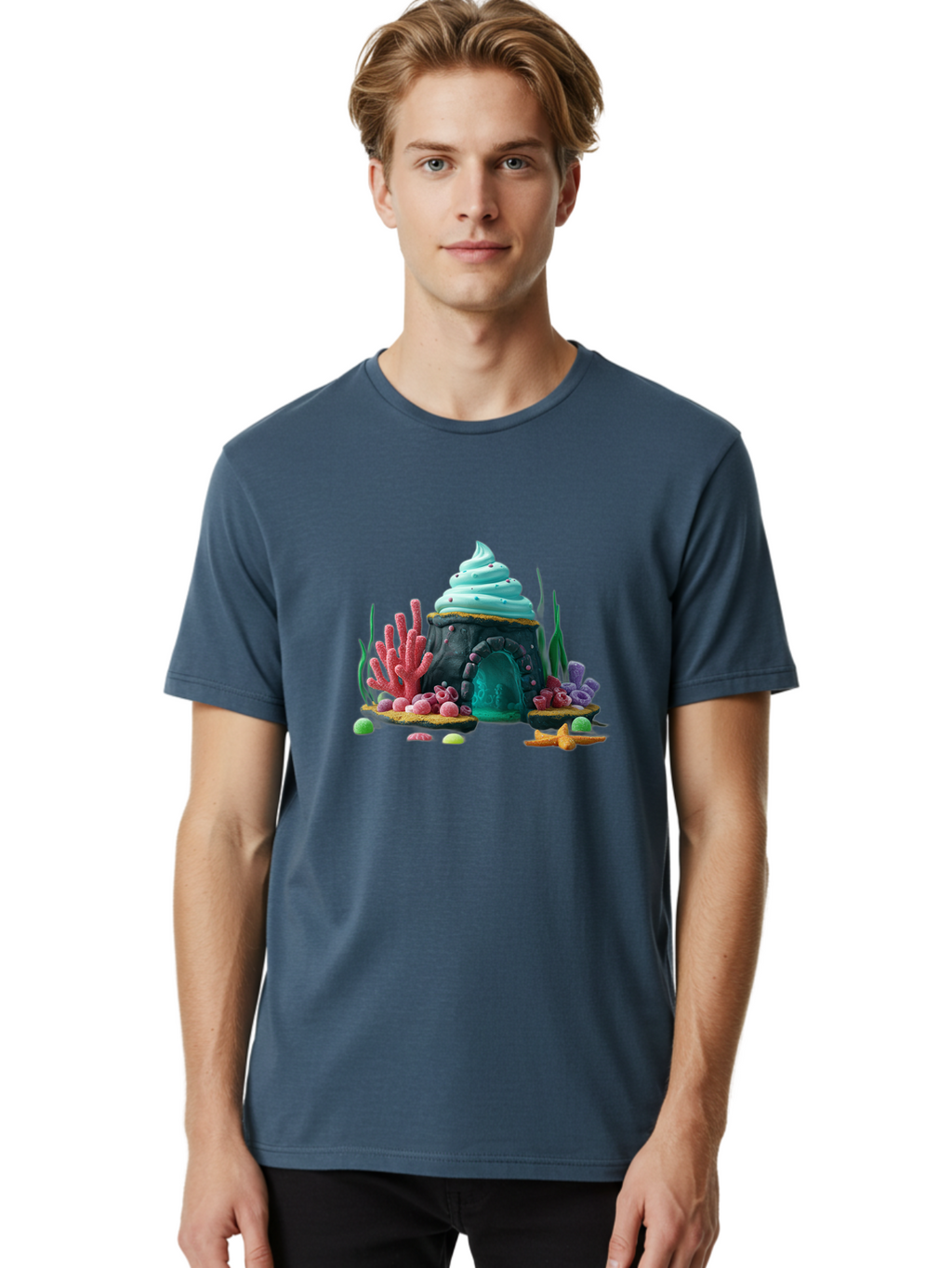 Underwater-Ice-Cream-Castle Men'S Graphic Tee, 100% Cotton, Comfortable Casual Summer Wear, Machine Washable, Vintage Camera, Old Camera, Antique Camera, Black Camera, Classic Photography, Photography Equipment, Nostalgic Device, Film Camera, Ban887