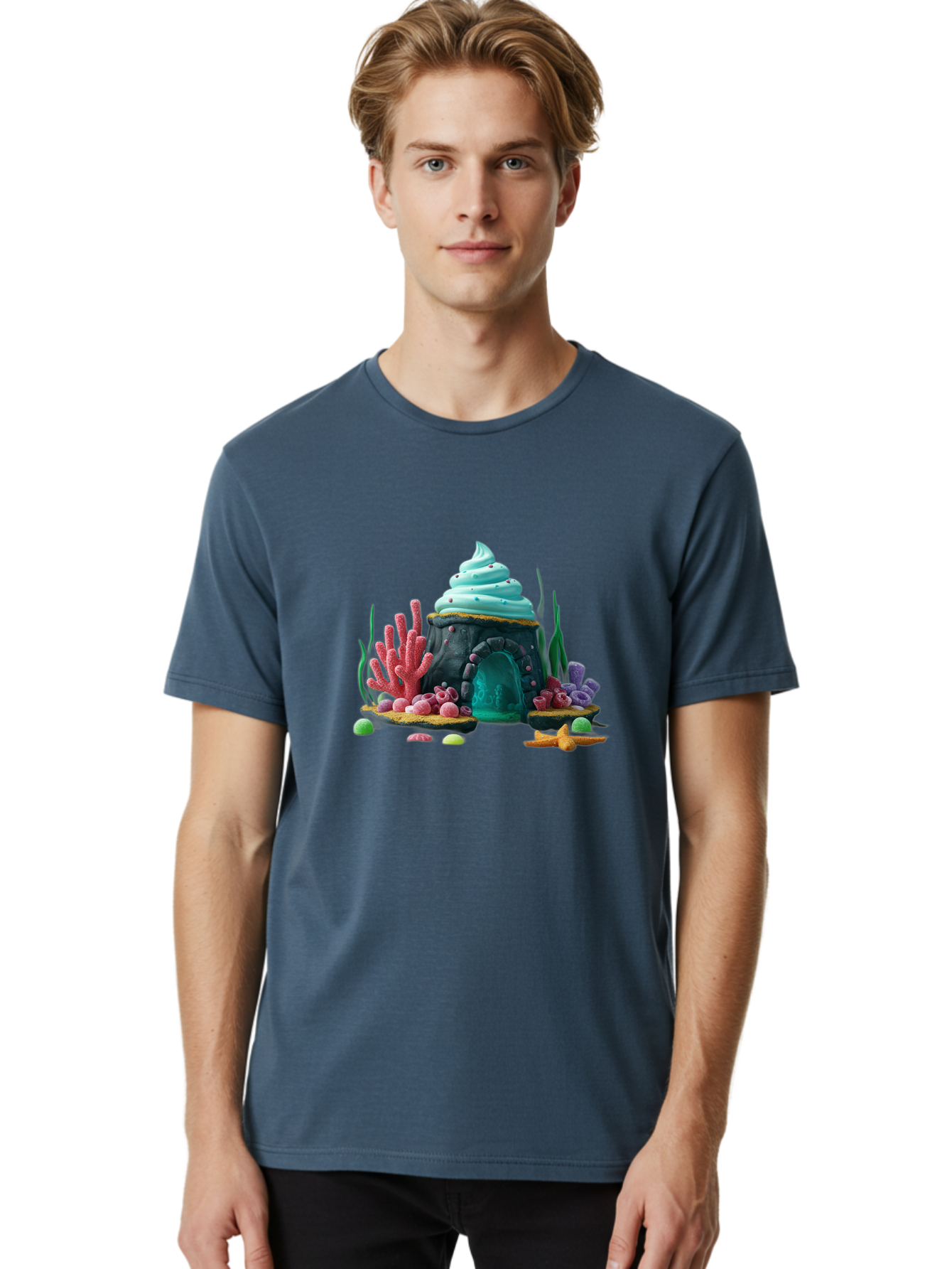 Underwater-Ice-Cream-Castle Men'S Graphic Tee, 100% Cotton, Comfortable Casual Summer Wear, Machine Washable, Vintage Camera, Old Camera, Antique Camera, Black Camera, Classic Photography, Photography Equipment, Nostalgic Device, Film Camera, Ban887