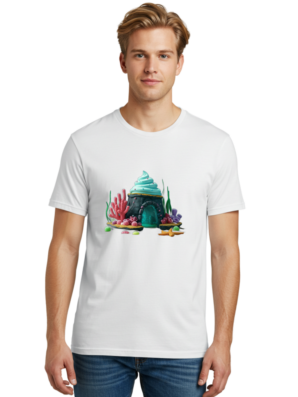 Underwater-Ice-Cream-Castle Men'S Graphic Tee, 100% Cotton, Comfortable Casual Summer Wear, Machine Washable, Vintage Camera, Old Camera, Antique Camera, Black Camera, Classic Photography, Photography Equipment, Nostalgic Device, Film Camera, Ban887