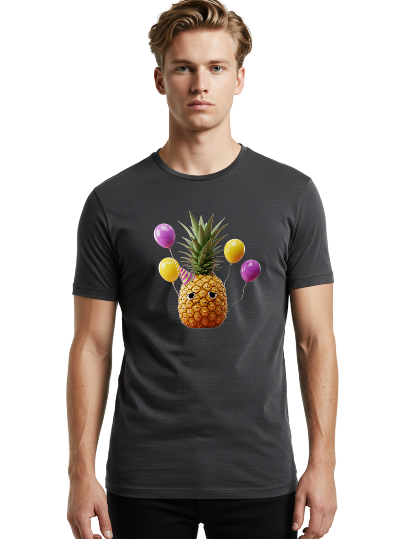 Unhappy-Pineapple Men'S Graphic Tee, 100% Cotton, Comfortable Casual Summer Wear, Machine Washable, Vintage Camera, Old Camera, Antique Camera, Black Camera, Classic Photography, Photography Equipment, Nostalgic Device, Film Camera, Camera Art Ban888