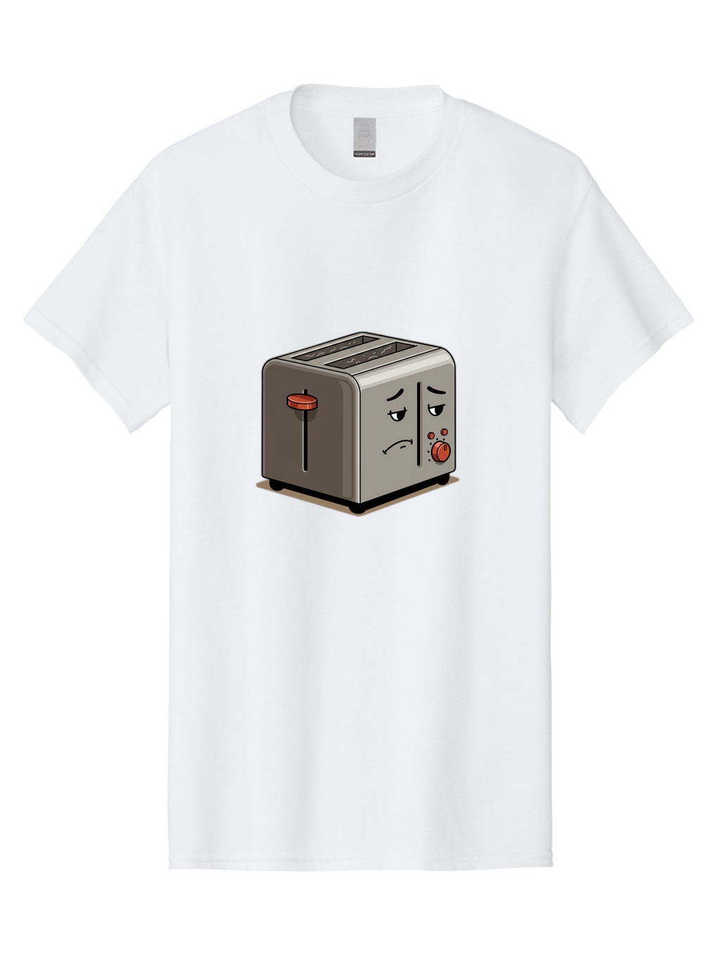 Unhappy-Toaster-1 Men'S Graphic Tee, 100% Cotton, Comfortable Casual Summer Wear, Machine Washable, Vintage Camera, Old Camera, Antique Camera, Black Camera, Classic Photography, Photography Equipment, Nostalgic Device, Film Camera, Camera Art Ban889