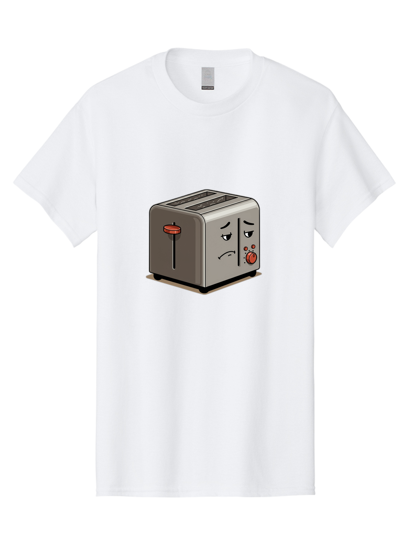 Unhappy-Toaster-1 Men'S Graphic Tee, 100% Cotton, Comfortable Casual Summer Wear, Machine Washable, Vintage Camera, Old Camera, Antique Camera, Black Camera, Classic Photography, Photography Equipment, Nostalgic Device, Film Camera, Camera Art Ban889