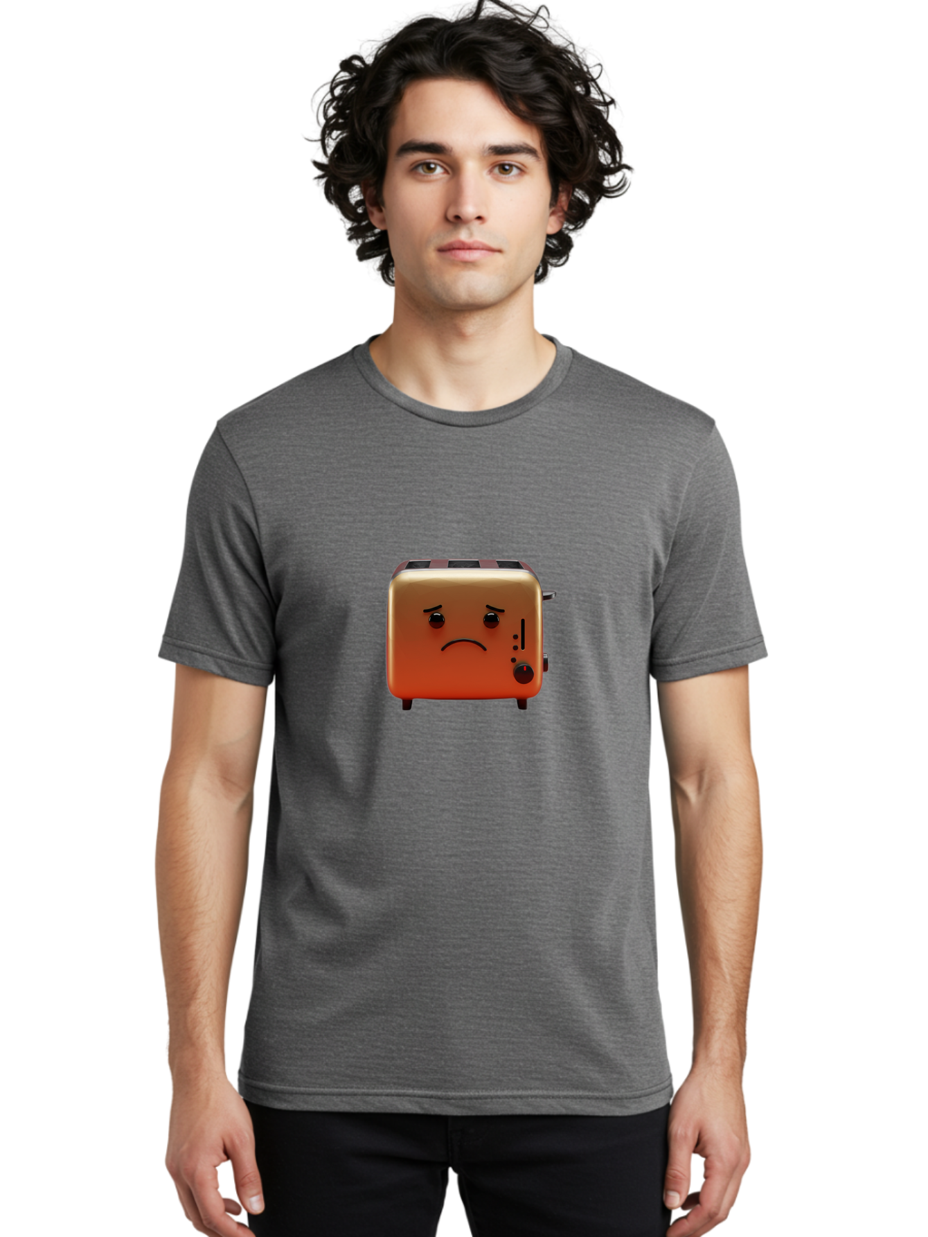 Unhappy-Toaster Men'S Graphic Tee, 100% Cotton, Comfortable Casual Summer Wear, Machine Washable, Vintage Camera, Old Camera, Antique Camera, Black Camera, Classic Photography, Photography Equipment, Nostalgic Device, Film Camera, Camera Art Ban890
