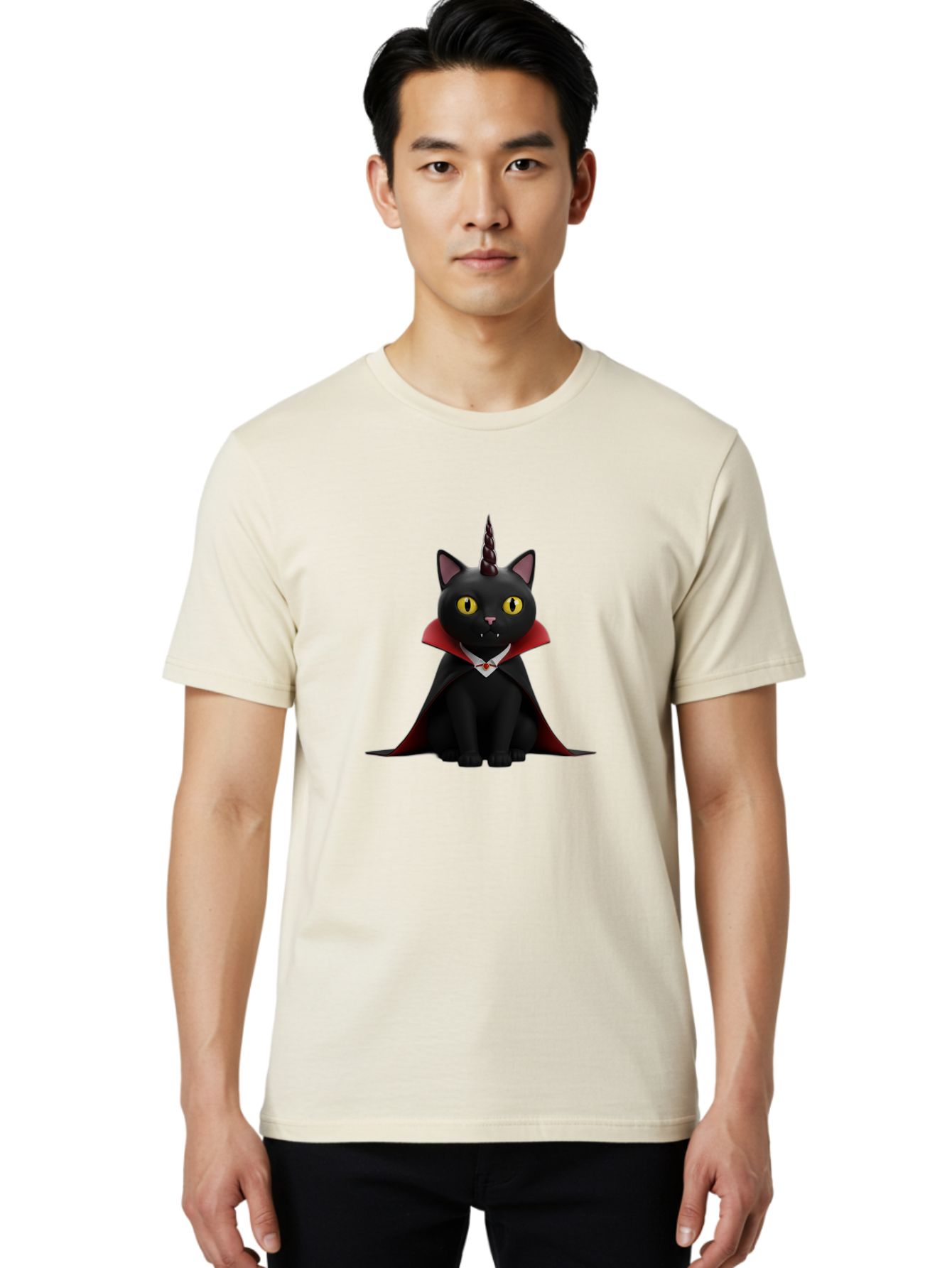 Vampire-Cat-Unicorn Men'S Graphic Tee, 100% Cotton, Comfortable Casual Summer Wear, Machine Washable, Vintage Camera, Old Camera, Antique Camera, Black Camera, Classic Photography, Photography Equipment, Nostalgic Device, Film Camera, Ban893