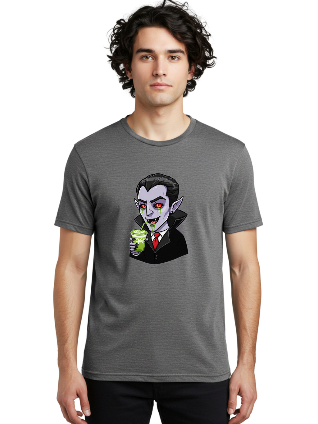 Vampire-Drinking Men'S Graphic Tee, 100% Cotton, Comfortable Casual Summer Wear, Machine Washable, Vintage Camera, Old Camera, Antique Camera, Black Camera, Classic Photography, Photography Equipment, Nostalgic Device, Film Camera, Camera Art Ban901