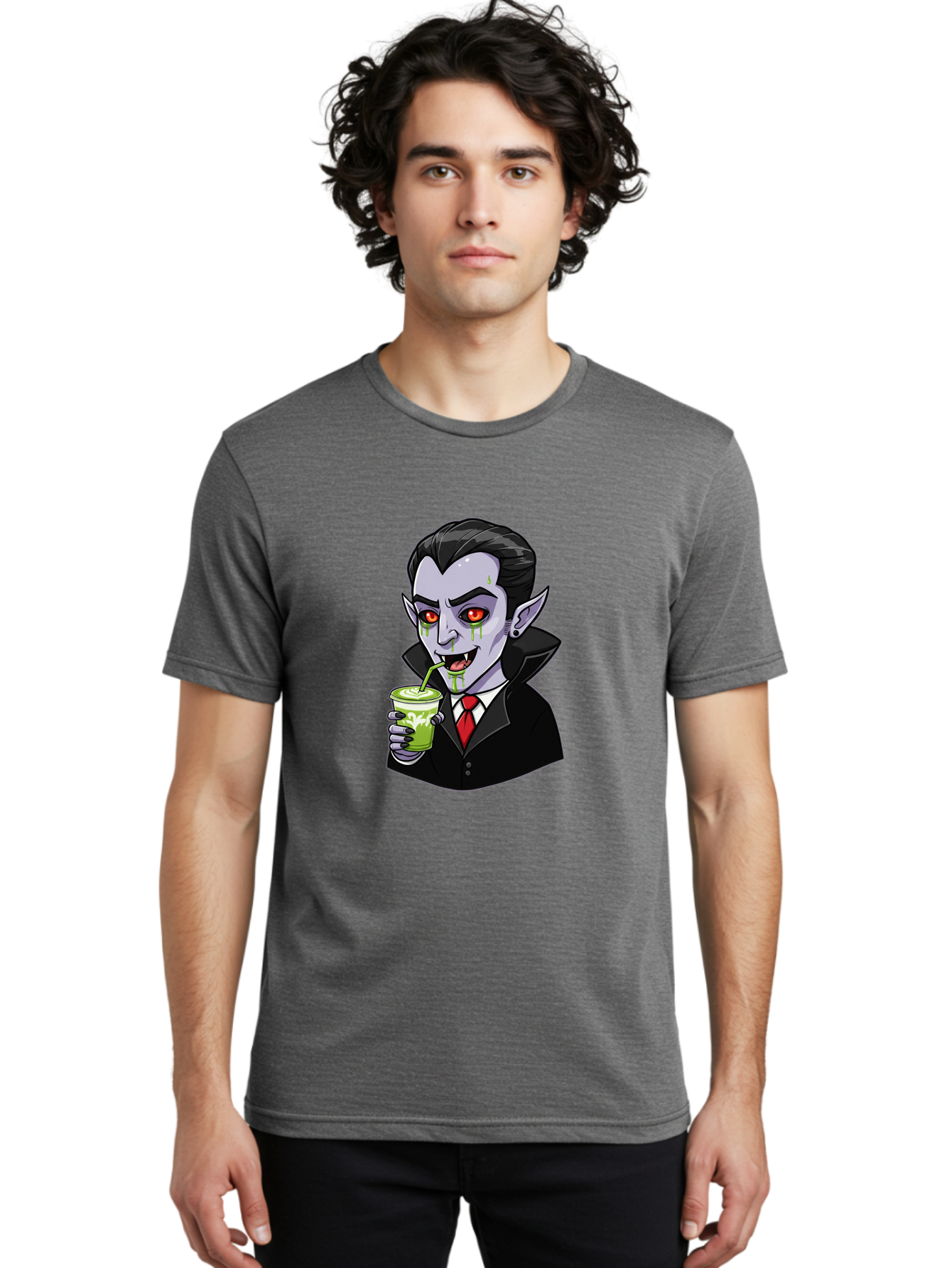 Vampire-Drinking Men'S Graphic Tee, 100% Cotton, Comfortable Casual Summer Wear, Machine Washable, Vintage Camera, Old Camera, Antique Camera, Black Camera, Classic Photography, Photography Equipment, Nostalgic Device, Film Camera, Camera Art Ban901