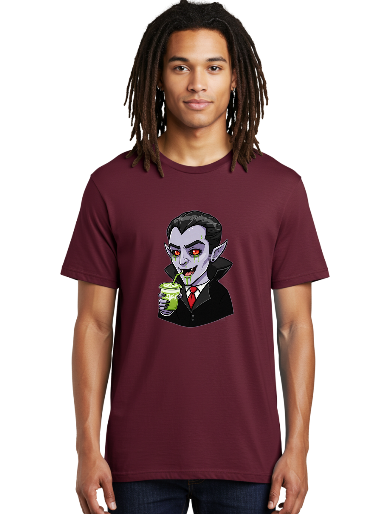 Vampire-Drinking Men'S Graphic Tee, 100% Cotton, Comfortable Casual Summer Wear, Machine Washable, Vintage Camera, Old Camera, Antique Camera, Black Camera, Classic Photography, Photography Equipment, Nostalgic Device, Film Camera, Camera Art Ban901