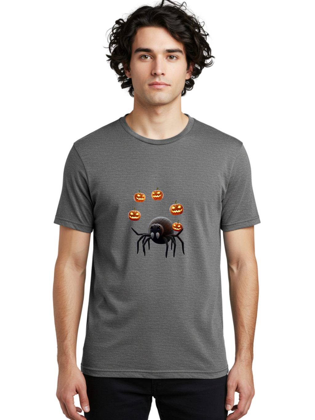 Vampire-Spider-With-Pumpkins Men'S Graphic Tee, 100% Cotton, Comfortable Casual Summer Wear, Machine Washable, Vintage Camera, Old Camera, Antique Camera, Black Camera, Classic Photography, Photography Equipment, Nostalgic Device, Film Camera, Ban902