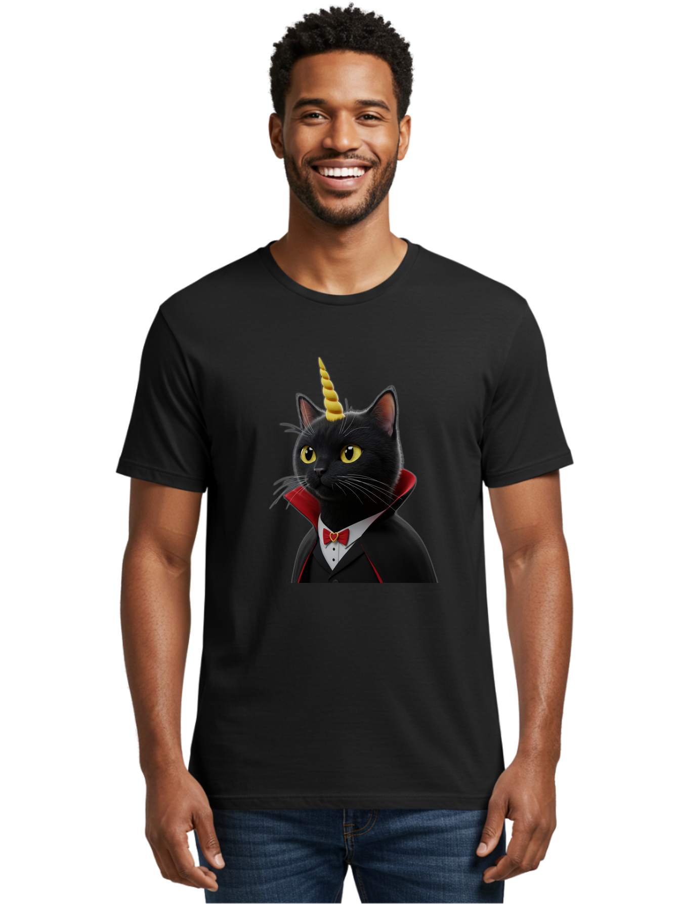 Vampire-Unicorn-Cat-1 Men'S Graphic Tee, 100% Cotton, Comfortable Casual Summer Wear, Machine Washable, Vintage Camera, Old Camera, Antique Camera, Black Camera, Classic Photography, Photography Equipment, Nostalgic Device, Film Camera, Ban903
