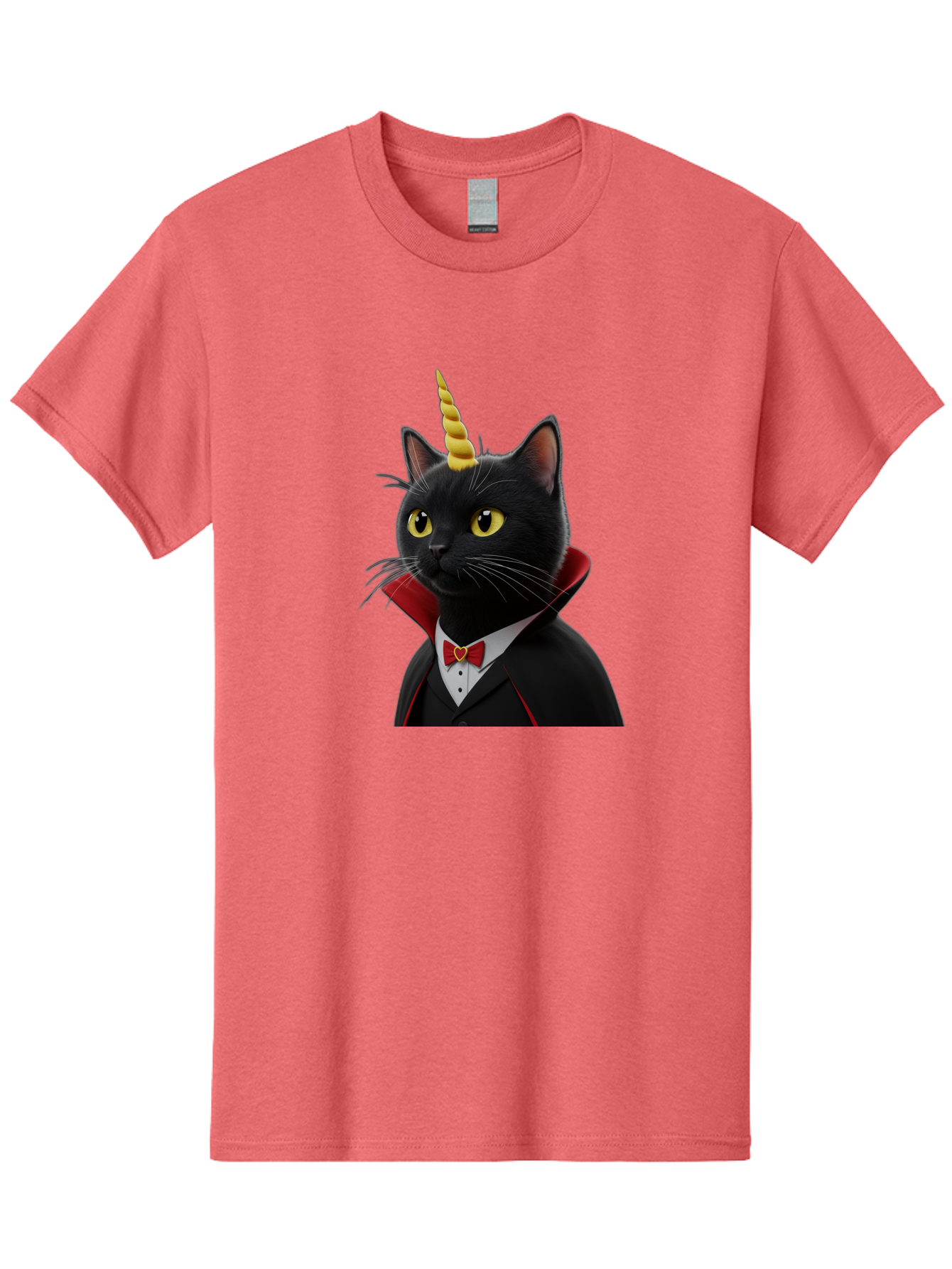 Vampire-Unicorn-Cat-1 Men'S Graphic Tee, 100% Cotton, Comfortable Casual Summer Wear, Machine Washable, Vintage Camera, Old Camera, Antique Camera, Black Camera, Classic Photography, Photography Equipment, Nostalgic Device, Film Camera, Ban903