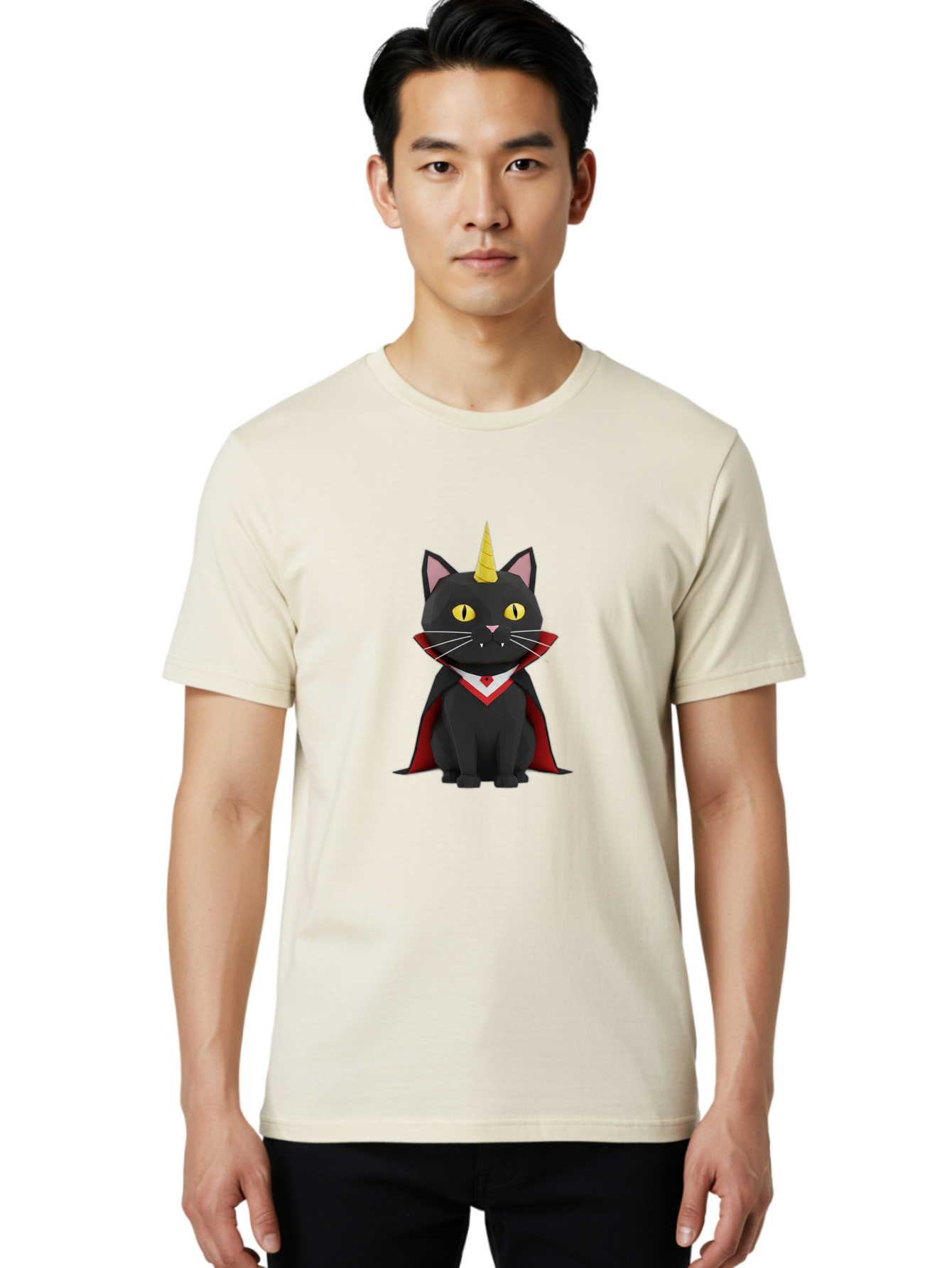 Vampire-Unicorn-Cat Men'S Graphic Tee, 100% Cotton, Comfortable Casual Summer Wear, Machine Washable, Vintage Camera, Old Camera, Antique Camera, Black Camera, Classic Photography, Photography Equipment, Nostalgic Device, Film Camera, Ban904