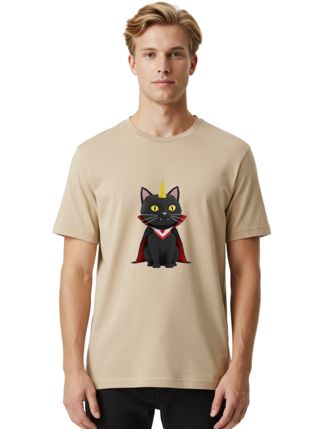 Vampire-Unicorn-Cat Men'S Graphic Tee, 100% Cotton, Comfortable Casual Summer Wear, Machine Washable, Vintage Camera, Old Camera, Antique Camera, Black Camera, Classic Photography, Photography Equipment, Nostalgic Device, Film Camera, Ban904