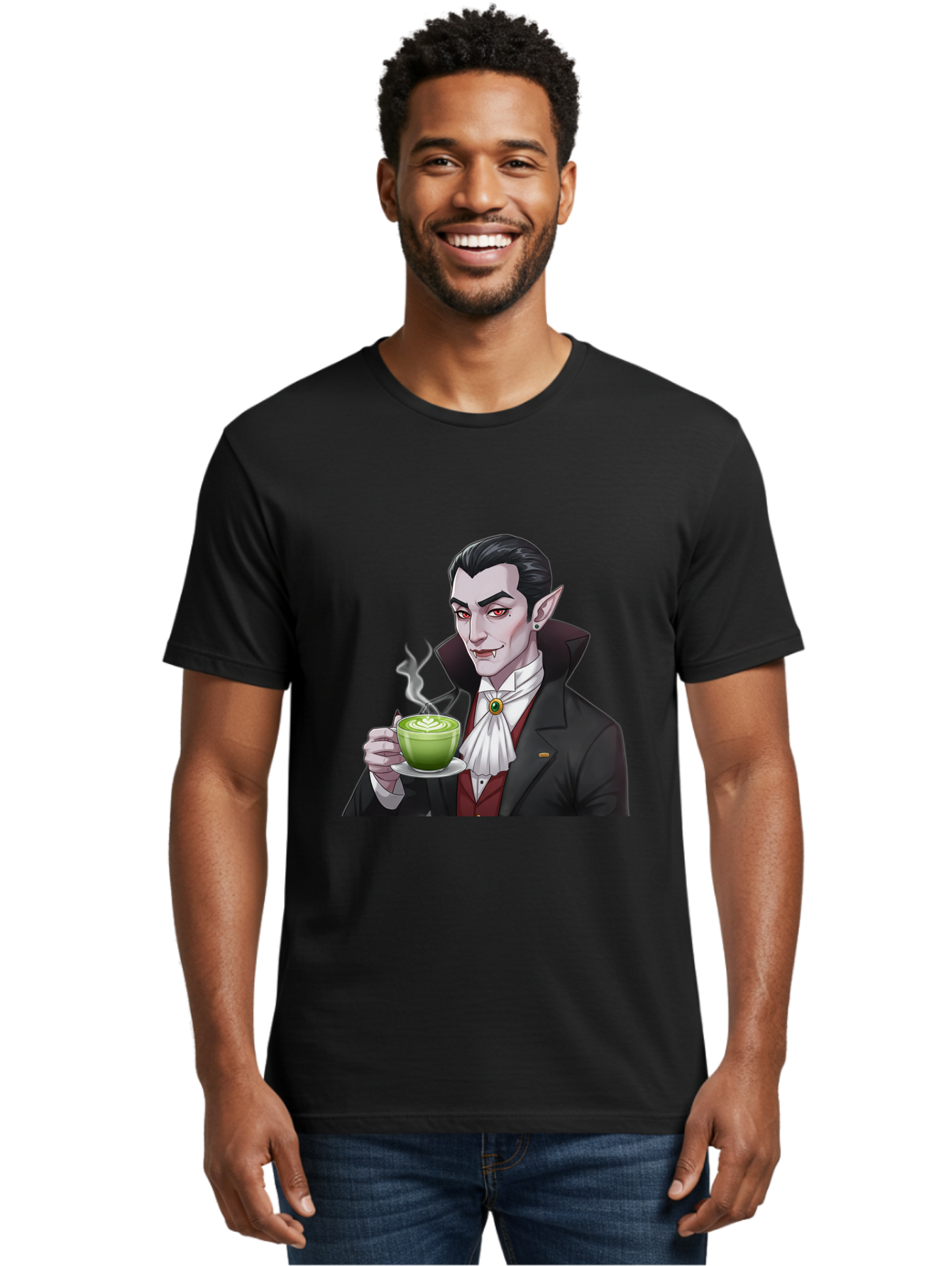 Vampire Men'S Graphic Tee, 100% Cotton, Comfortable Casual Summer Wear, Machine Washable, Vintage Camera, Old Camera, Antique Camera, Black Camera, Classic Photography, Photography Equipment, Nostalgic Device, Film Camera, Camera Art Ban905