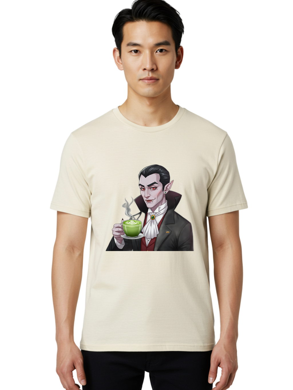 Vampire Men'S Graphic Tee, 100% Cotton, Comfortable Casual Summer Wear, Machine Washable, Vintage Camera, Old Camera, Antique Camera, Black Camera, Classic Photography, Photography Equipment, Nostalgic Device, Film Camera, Camera Art Ban905