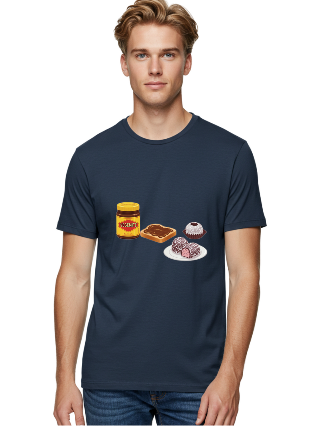 Vegemite Men'S Graphic Tee, 100% Cotton, Comfortable Casual Summer Wear, Machine Washable, Vintage Camera, Old Camera, Antique Camera, Black Camera, Classic Photography, Photography Equipment, Nostalgic Device, Film Camera, Camera Art Ban908