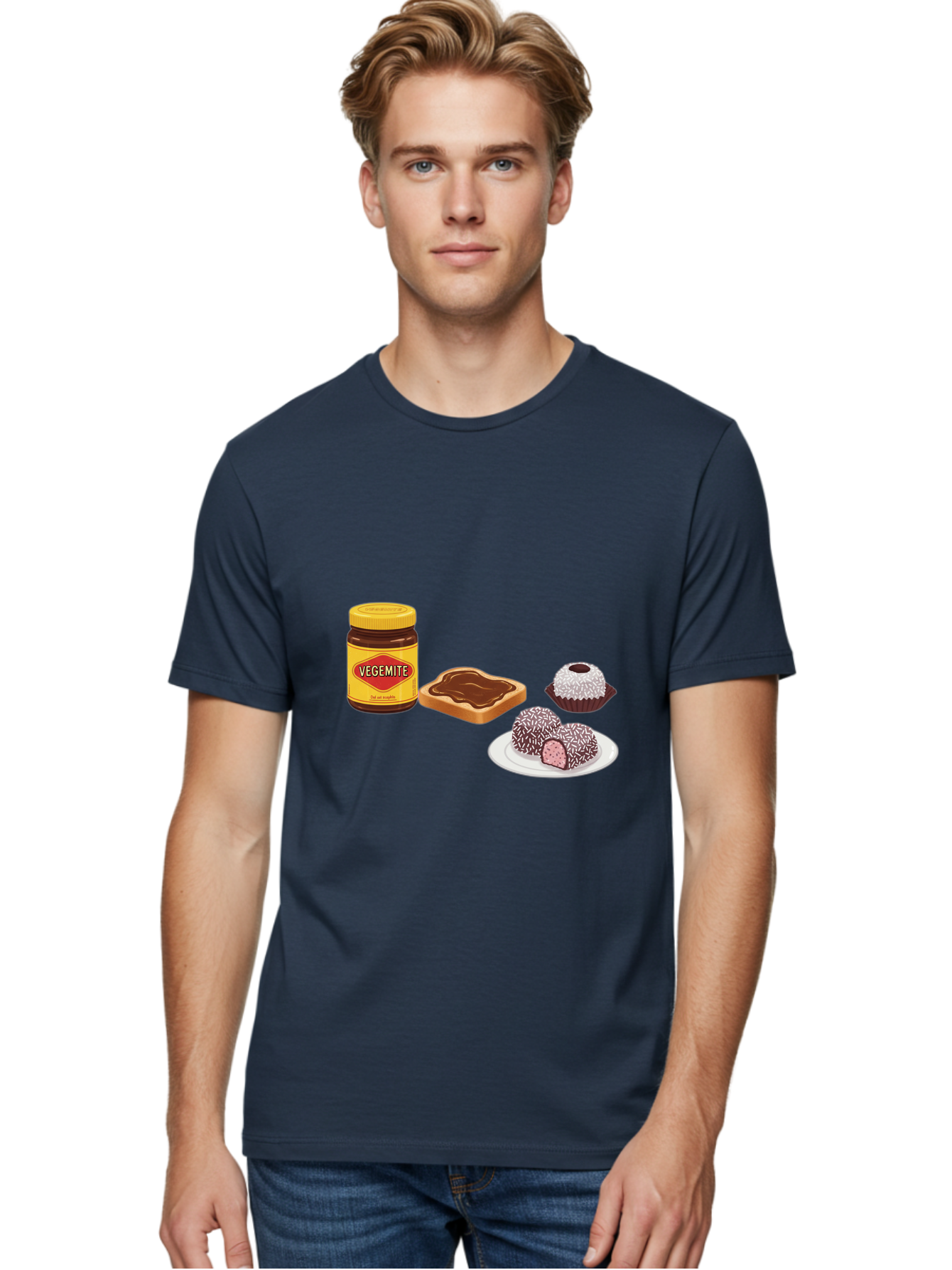 Vegemite Men'S Graphic Tee, 100% Cotton, Comfortable Casual Summer Wear, Machine Washable, Vintage Camera, Old Camera, Antique Camera, Black Camera, Classic Photography, Photography Equipment, Nostalgic Device, Film Camera, Camera Art Ban908