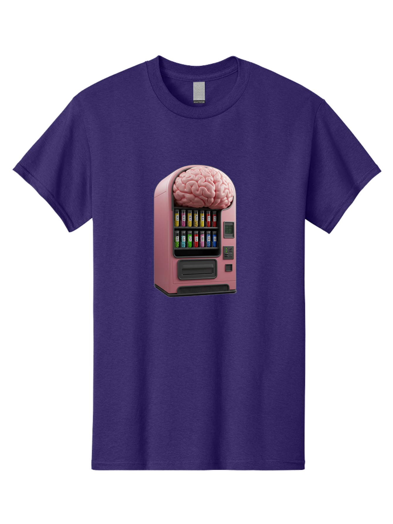 Vending-Machine-With-Brain Men'S Graphic Tee, 100% Cotton, Comfortable Casual Summer Wear, Machine Washable, Vintage Camera, Old Camera, Antique Camera, Black Camera, Classic Photography, Photography Equipment, Nostalgic Device, Film Camera, Ban910