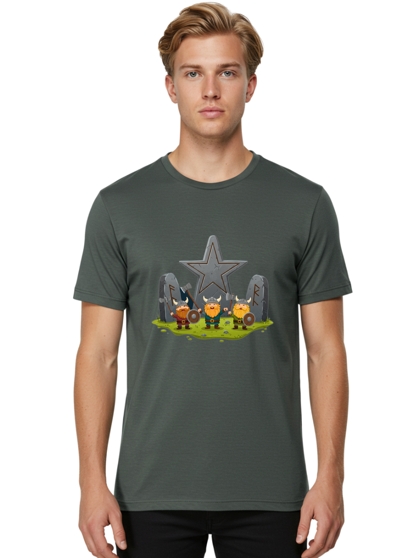 Viking-Warriors Men'S Graphic Tee, 100% Cotton, Comfortable Casual Summer Wear, Machine Washable, Vintage Camera, Old Camera, Antique Camera, Black Camera, Classic Photography, Photography Equipment, Nostalgic Device, Film Camera, Camera Art Ban912