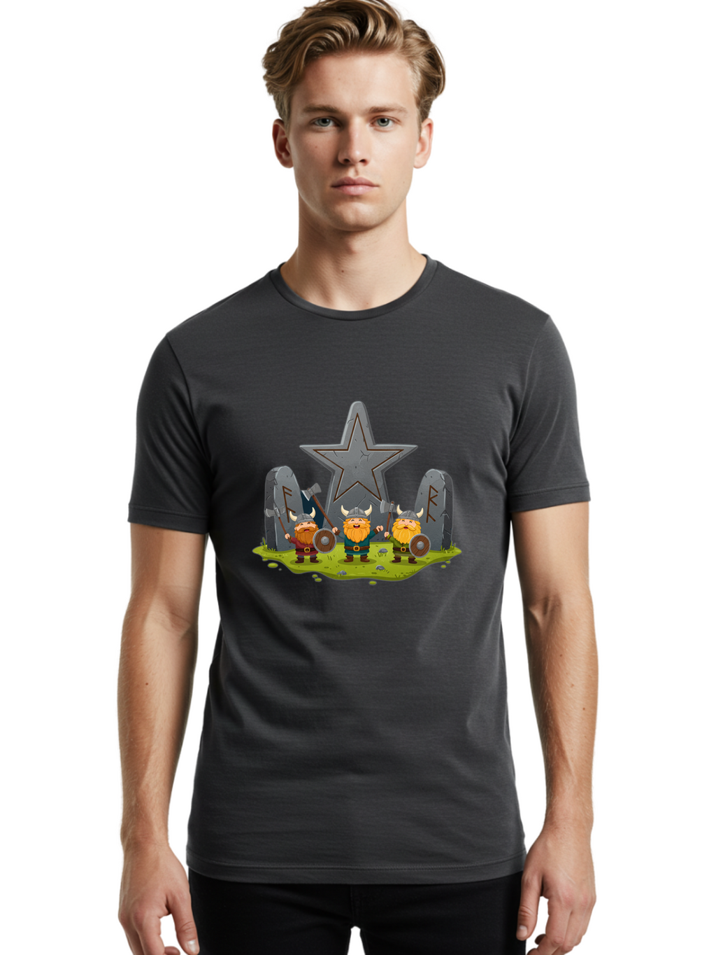 Viking-Warriors Men'S Graphic Tee, 100% Cotton, Comfortable Casual Summer Wear, Machine Washable, Vintage Camera, Old Camera, Antique Camera, Black Camera, Classic Photography, Photography Equipment, Nostalgic Device, Film Camera, Camera Art Ban912