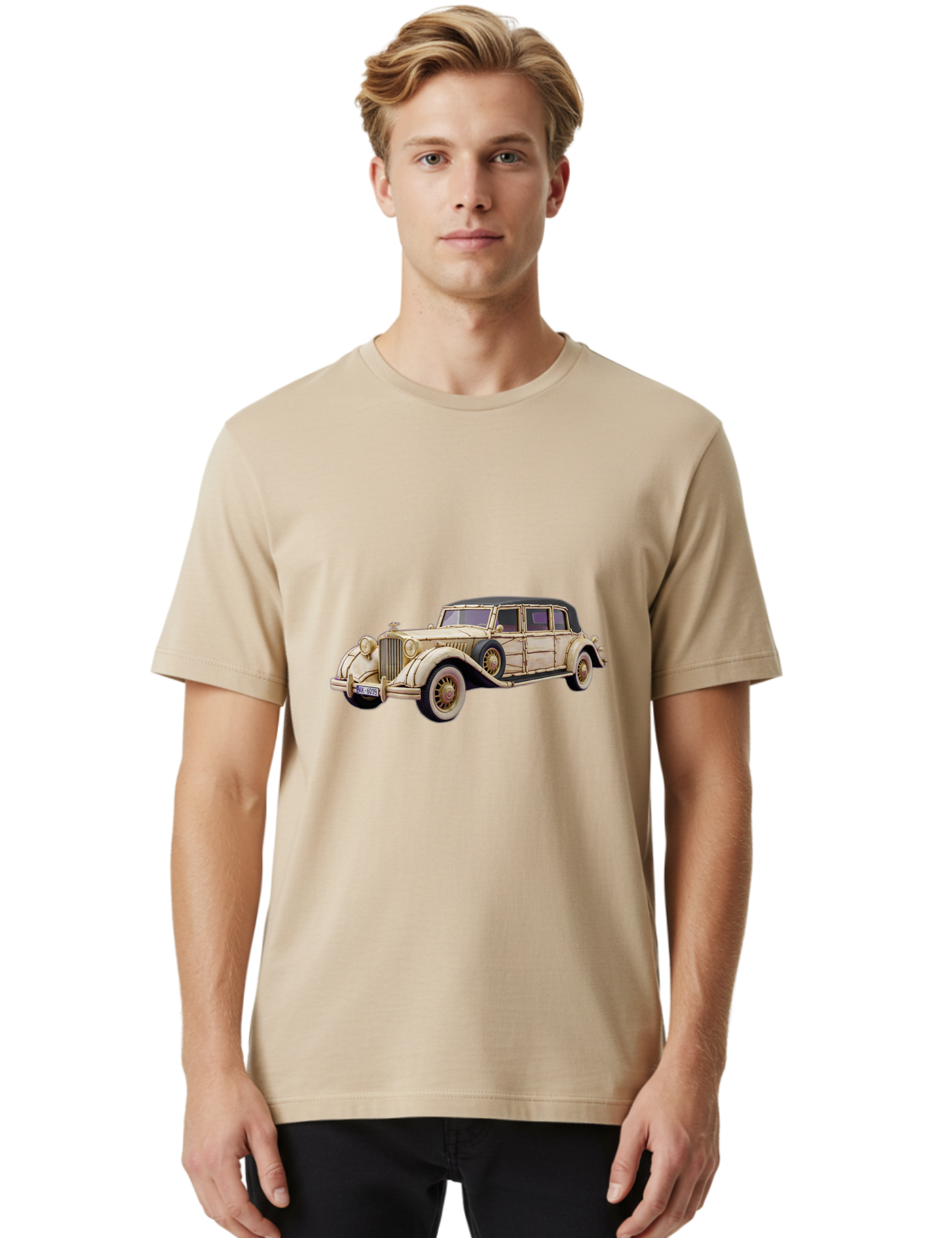 Vintage-Car-1 Men'S Graphic Tee, 100% Cotton, Comfortable Casual Summer Wear, Machine Washable, Vintage Camera, Old Camera, Antique Camera, Black Camera, Classic Photography, Photography Equipment, Nostalgic Device, Film Camera, Camera Art Ban915