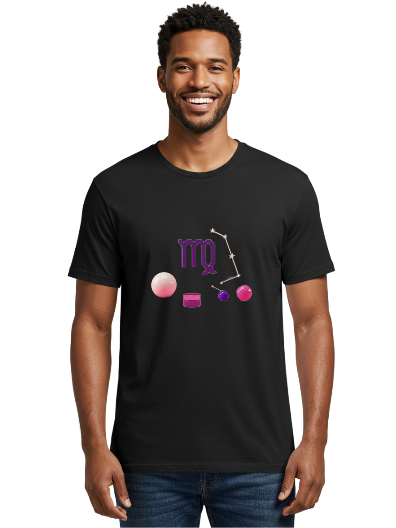 Virgo-1 Men'S Graphic Tee, 100% Cotton, Comfortable Casual Summer Wear, Machine Washable, Vintage Camera, Old Camera, Antique Camera, Black Camera, Classic Photography, Photography Equipment, Nostalgic Device, Film Camera, Camera Art Ban925