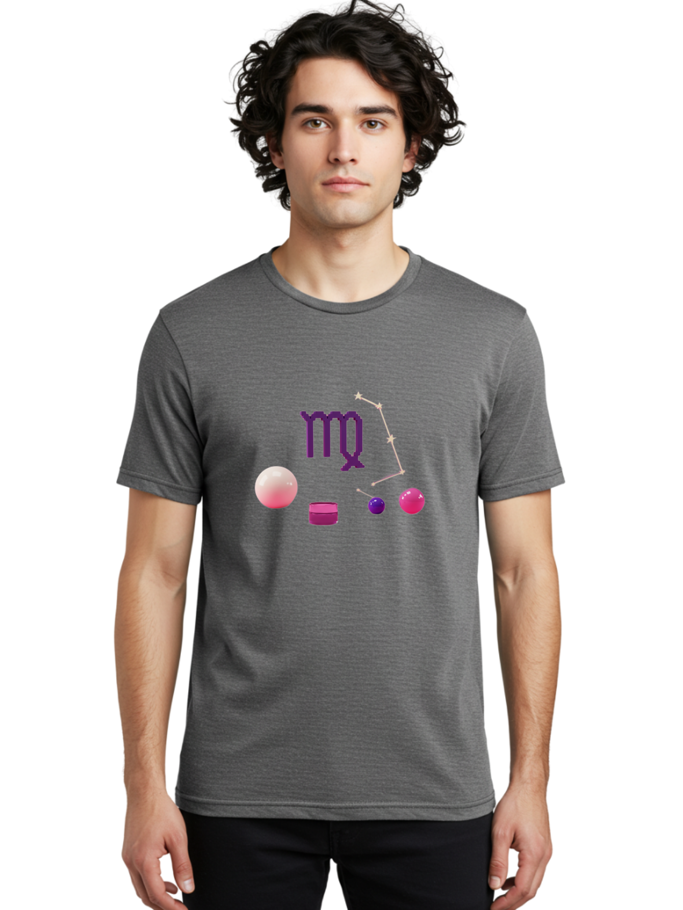 Virgo-1 Men'S Graphic Tee, 100% Cotton, Comfortable Casual Summer Wear, Machine Washable, Vintage Camera, Old Camera, Antique Camera, Black Camera, Classic Photography, Photography Equipment, Nostalgic Device, Film Camera, Camera Art Ban925