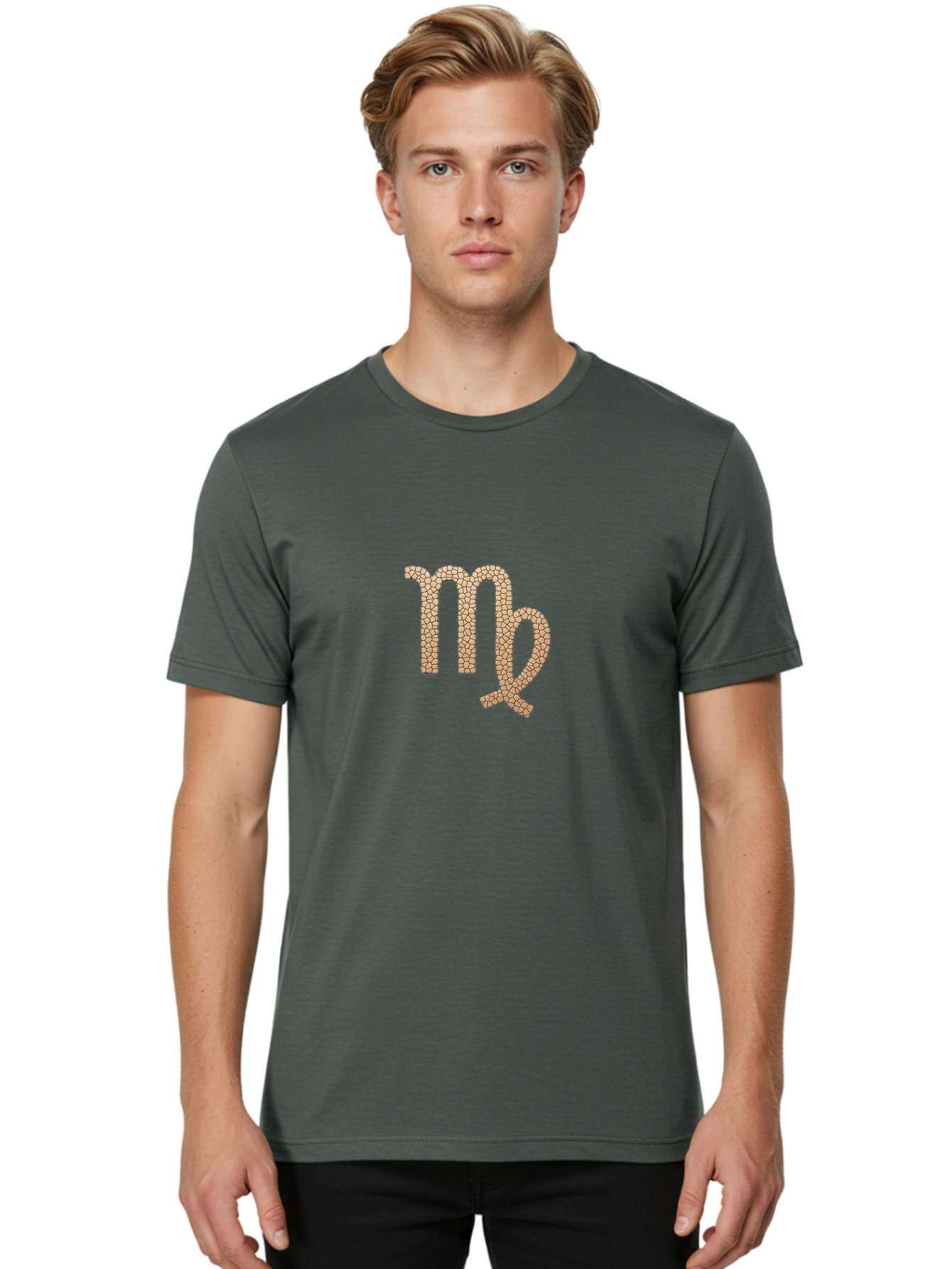 Virgo-Symbol Men'S Graphic Tee, 100% Cotton, Comfortable Casual Summer Wear, Machine Washable, Vintage Camera, Old Camera, Antique Camera, Black Camera, Classic Photography, Photography Equipment, Nostalgic Device, Film Camera, Camera Art Ban928