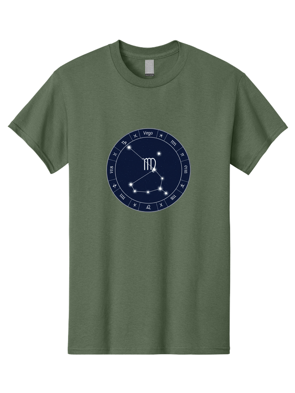 Virgo-Zodiac-Circle Men'S Graphic Tee, 100% Cotton, Comfortable Casual Summer Wear, Machine Washable, Vintage Camera, Old Camera, Antique Camera, Black Camera, Classic Photography, Photography Equipment, Nostalgic Device, Film Camera, Ban929