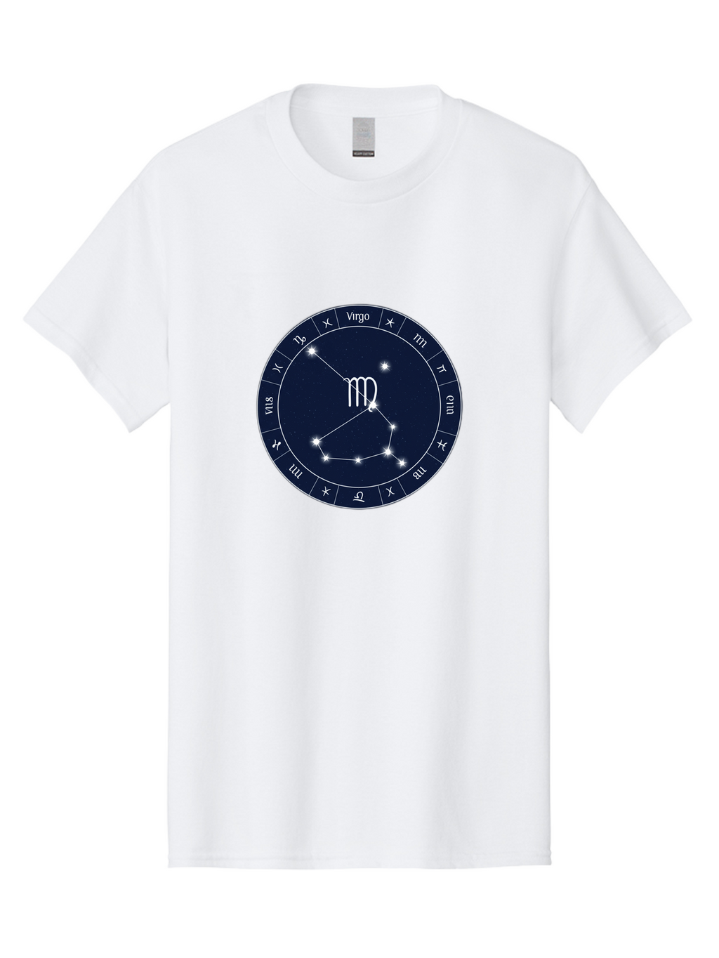 Virgo-Zodiac-Circle Men'S Graphic Tee, 100% Cotton, Comfortable Casual Summer Wear, Machine Washable, Vintage Camera, Old Camera, Antique Camera, Black Camera, Classic Photography, Photography Equipment, Nostalgic Device, Film Camera, Ban929