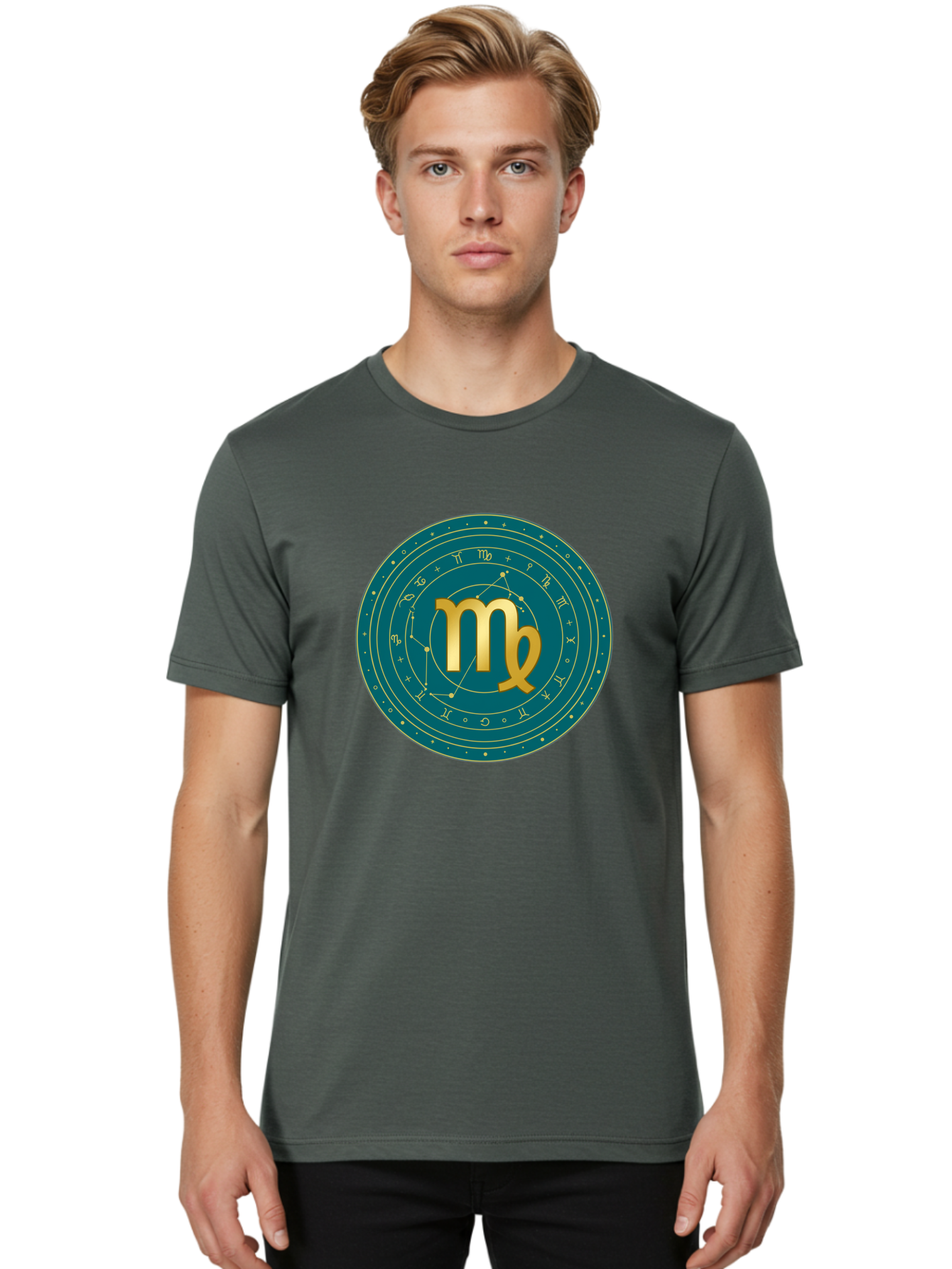 Virgo-Zodiac-Symbol Men'S Graphic Tee, 100% Cotton, Comfortable Casual Summer Wear, Machine Washable, Vintage Camera, Old Camera, Antique Camera, Black Camera, Classic Photography, Photography Equipment, Nostalgic Device, Film Camera, Ban931