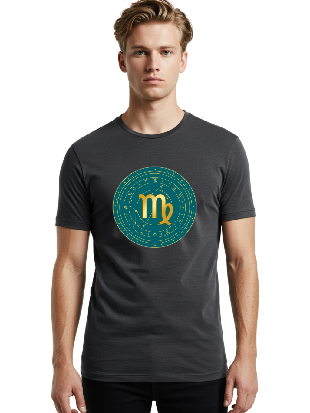 Virgo-Zodiac-Symbol Men'S Graphic Tee, 100% Cotton, Comfortable Casual Summer Wear, Machine Washable, Vintage Camera, Old Camera, Antique Camera, Black Camera, Classic Photography, Photography Equipment, Nostalgic Device, Film Camera, Ban931