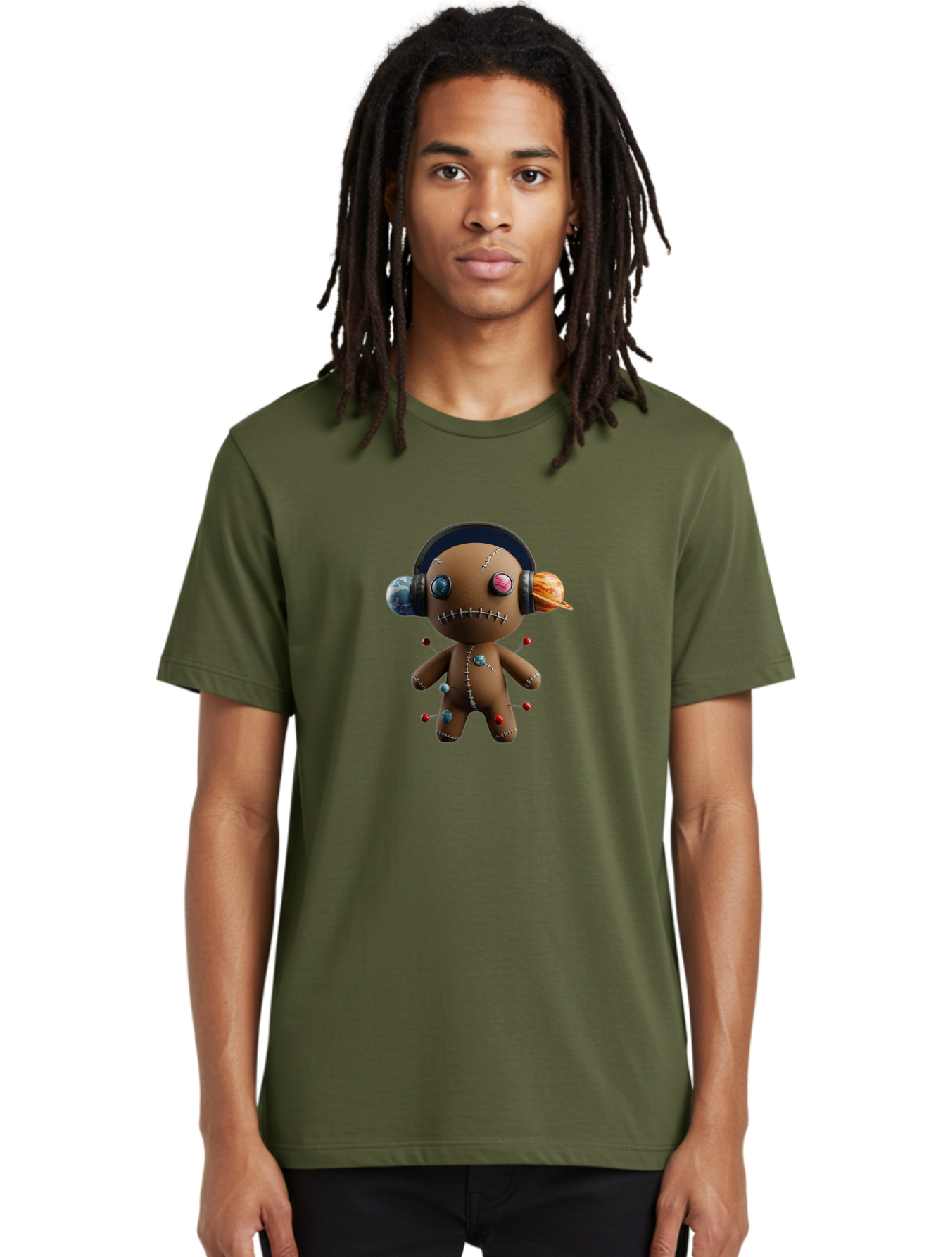 Voodoo-Doll-1 Men'S Graphic Tee, 100% Cotton, Comfortable Casual Summer Wear, Machine Washable, Vintage Camera, Old Camera, Antique Camera, Black Camera, Classic Photography, Photography Equipment, Nostalgic Device, Film Camera, Camera Art Ban936