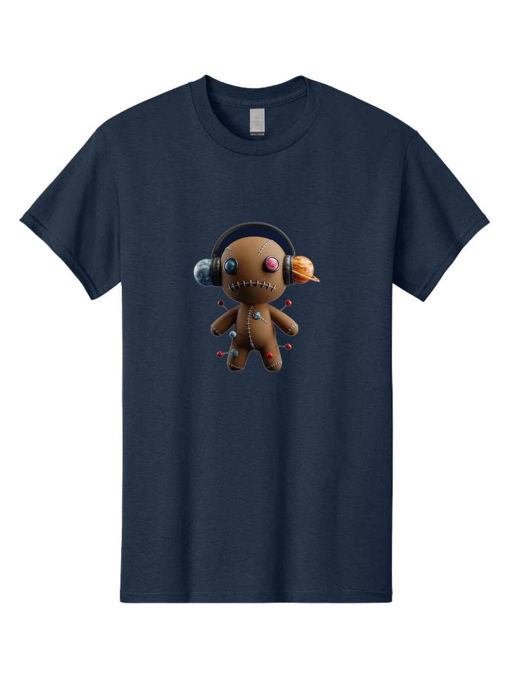 Voodoo-Doll-1 Men'S Graphic Tee, 100% Cotton, Comfortable Casual Summer Wear, Machine Washable, Vintage Camera, Old Camera, Antique Camera, Black Camera, Classic Photography, Photography Equipment, Nostalgic Device, Film Camera, Camera Art Ban936